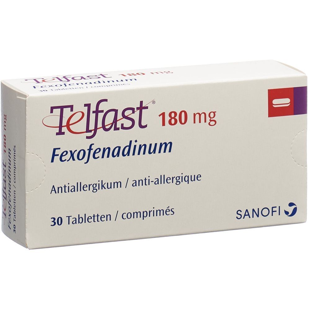 TELFAST Filmtabl 180 mg 30 Stk