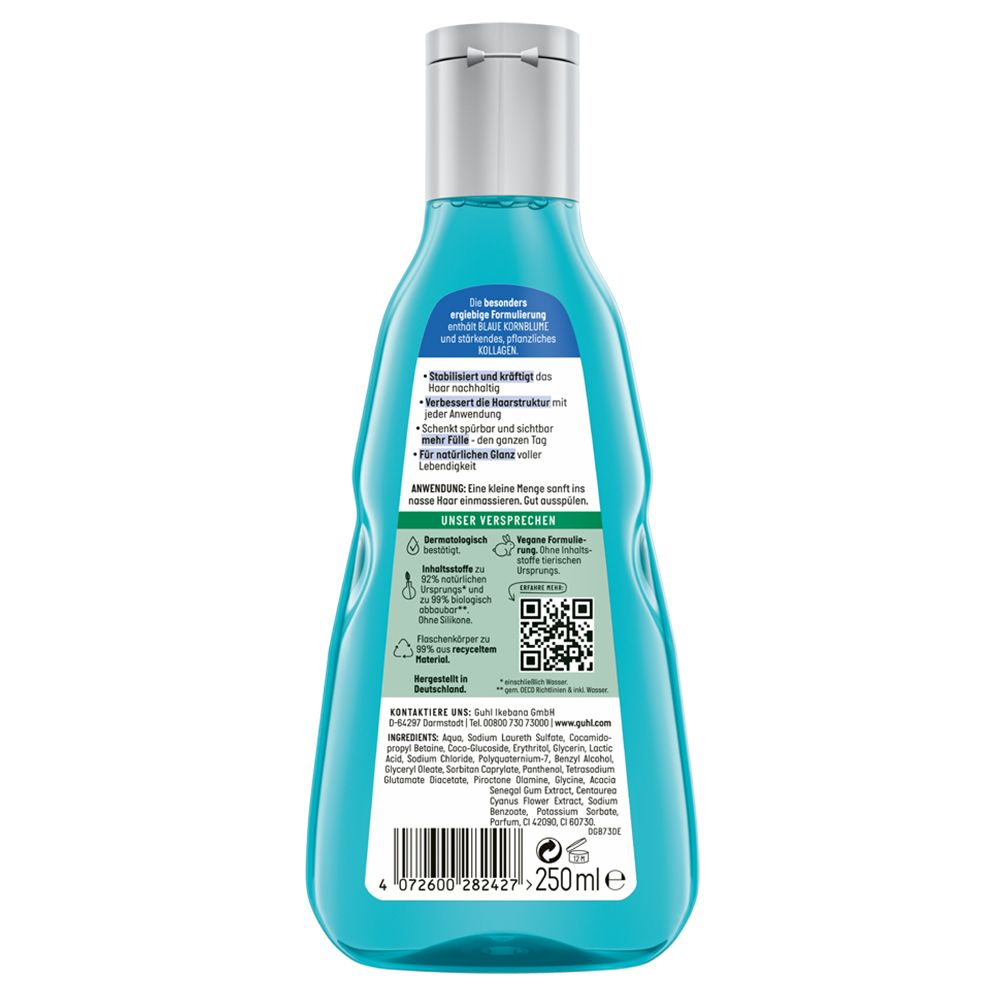 GUHL Shampooing fortifiant volume longue durée