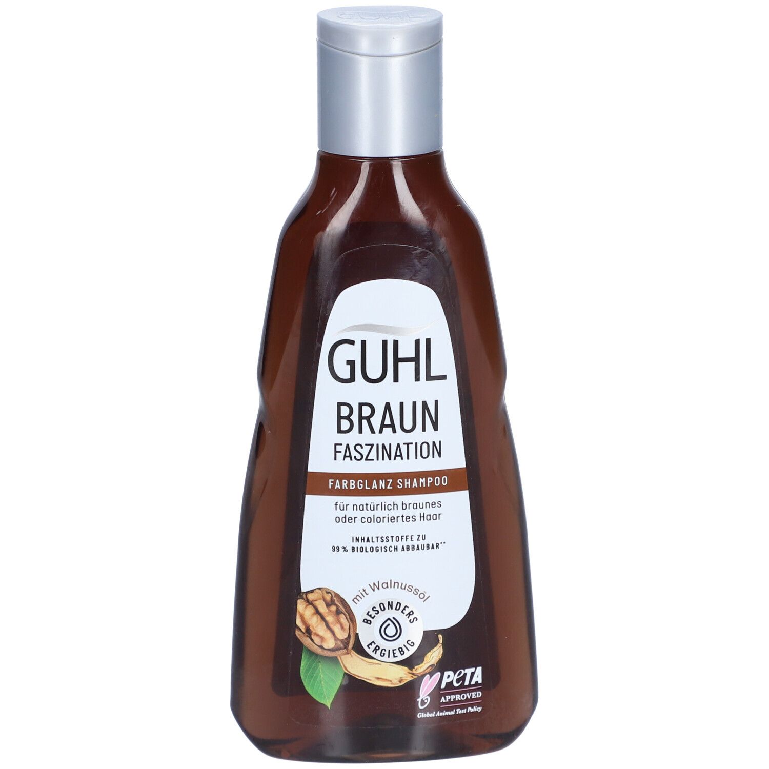 GUHL Fascination Braunes Shampoo mit strahlender Farbe