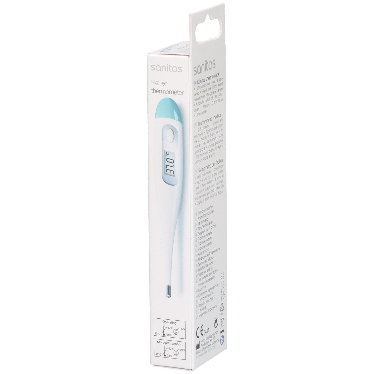 SANITAS Fieberthermometer digital SFT 01/1