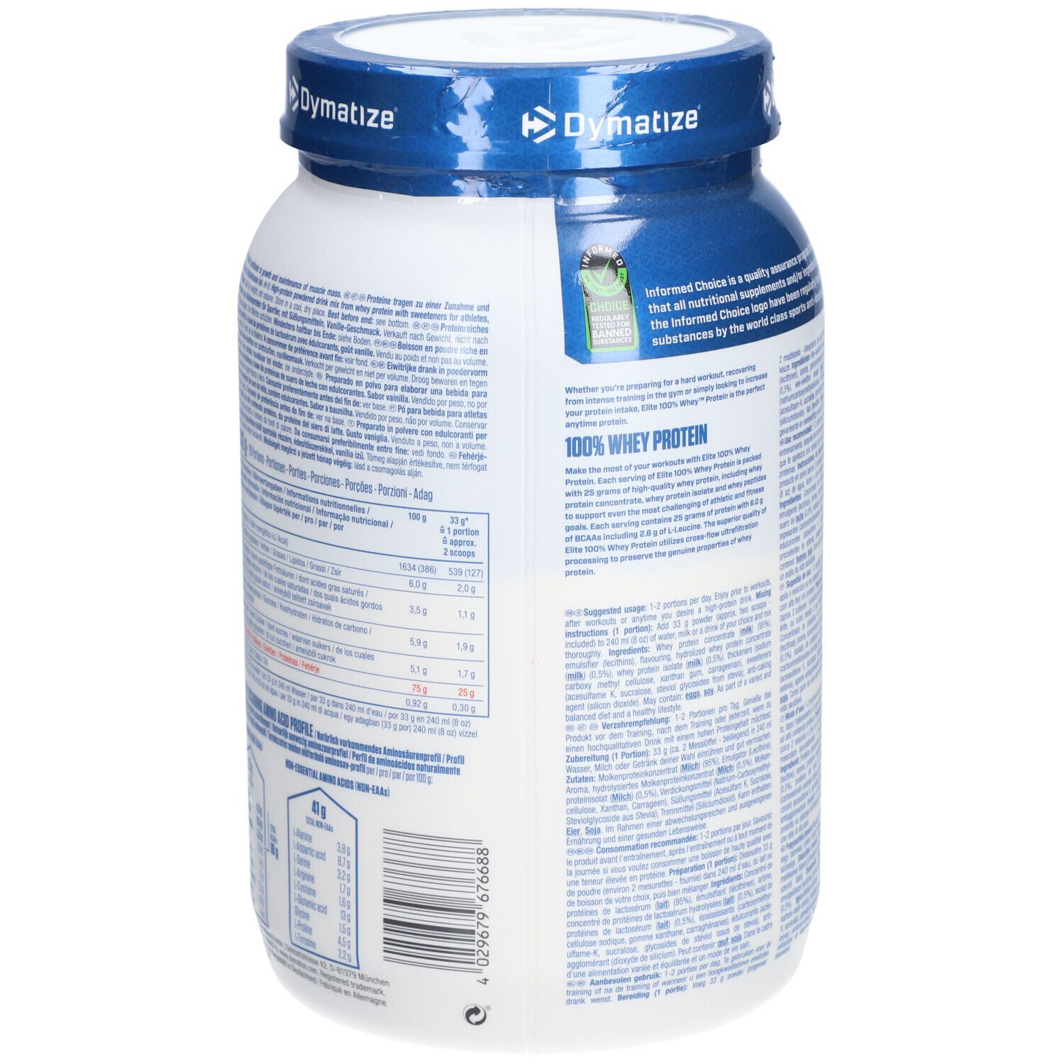 DYMATIZE Elite Whey Gourmet Vanilla