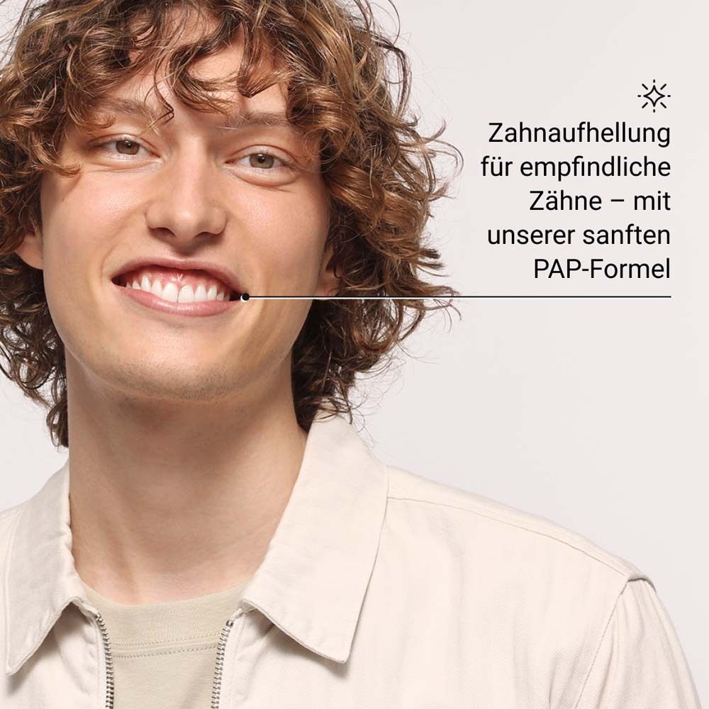 ALPINE WHITE Whitening Zahnpasta Linderung von Empfindlichkeit