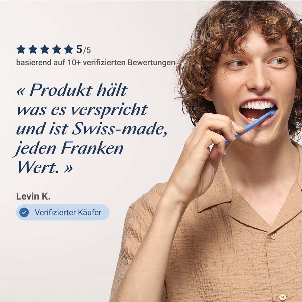 ALPINE WHITE Whitening Zahnpasta Linderung von Empfindlichkeit