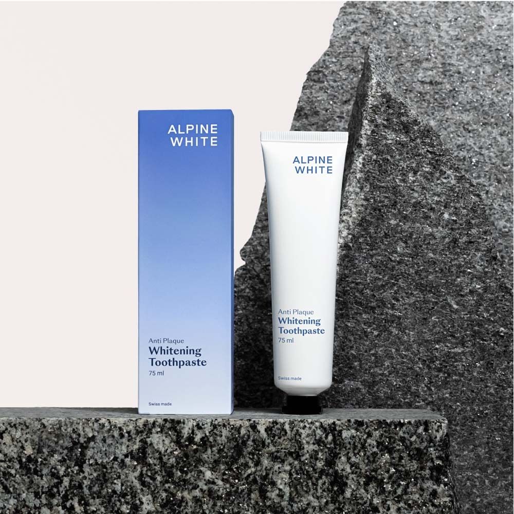 ALPINE WHITE Whitening Anti-Plaque Zahnpasta