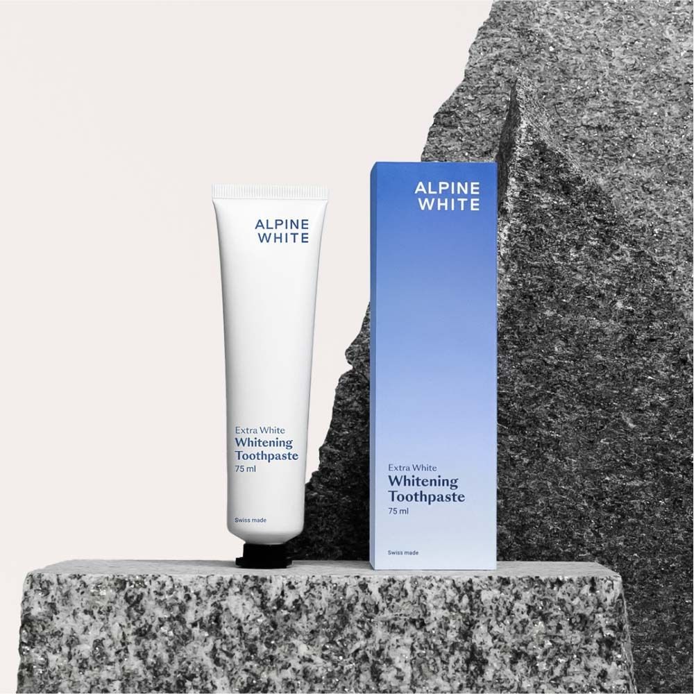 ALPINE WHITE Extra Weiße Whitening Zahnpasta