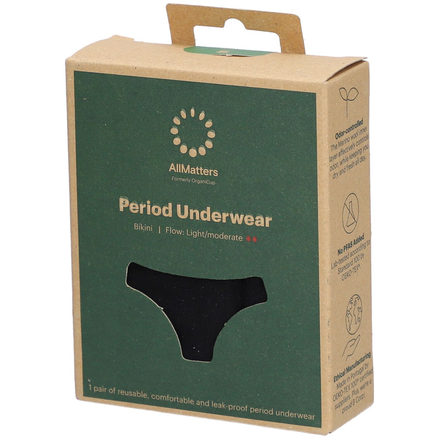 ALLMATTERS Culotte périodique Slip S li/mod