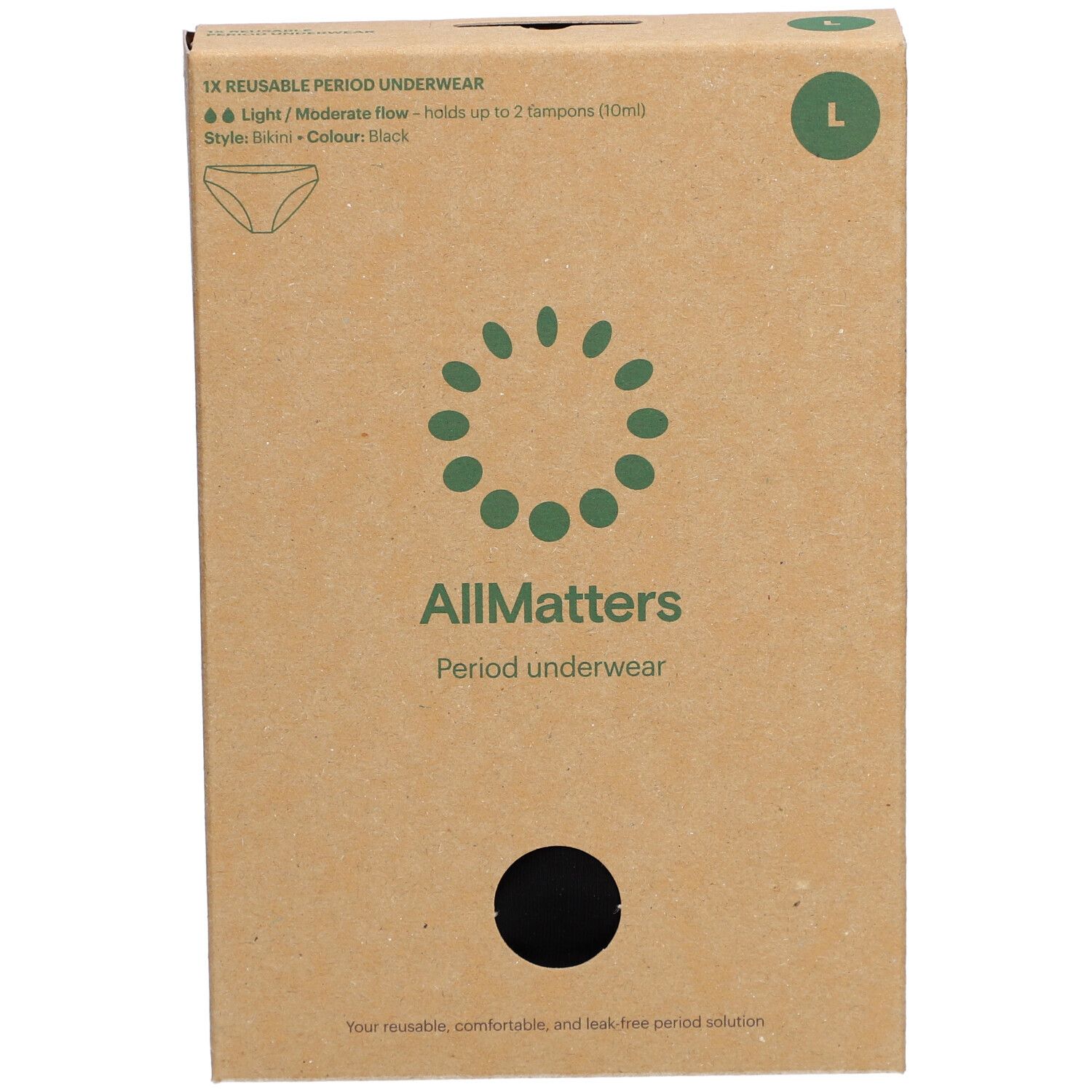 ALLMATTERS Culotte menstruelle L
