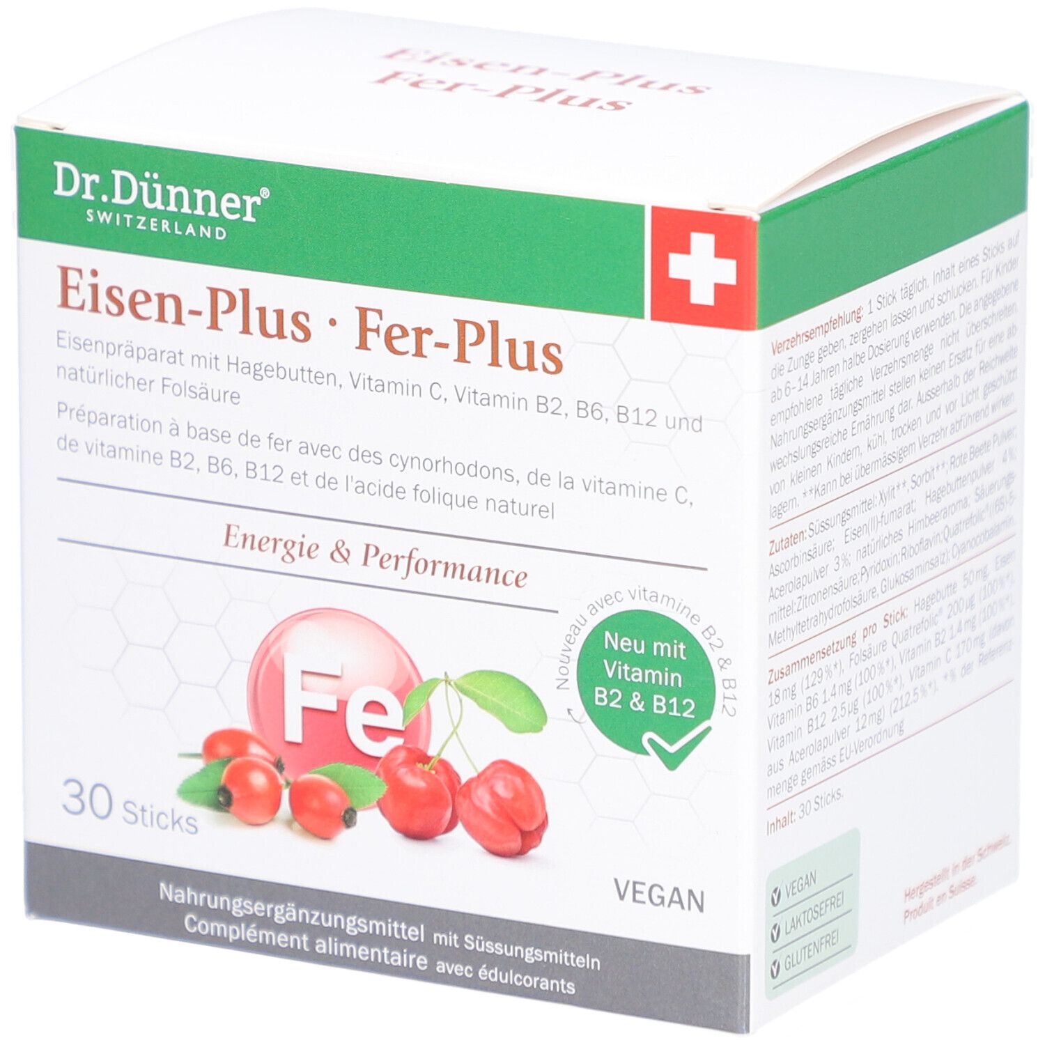 Dr. Dünner Eisen-Plus Sticks