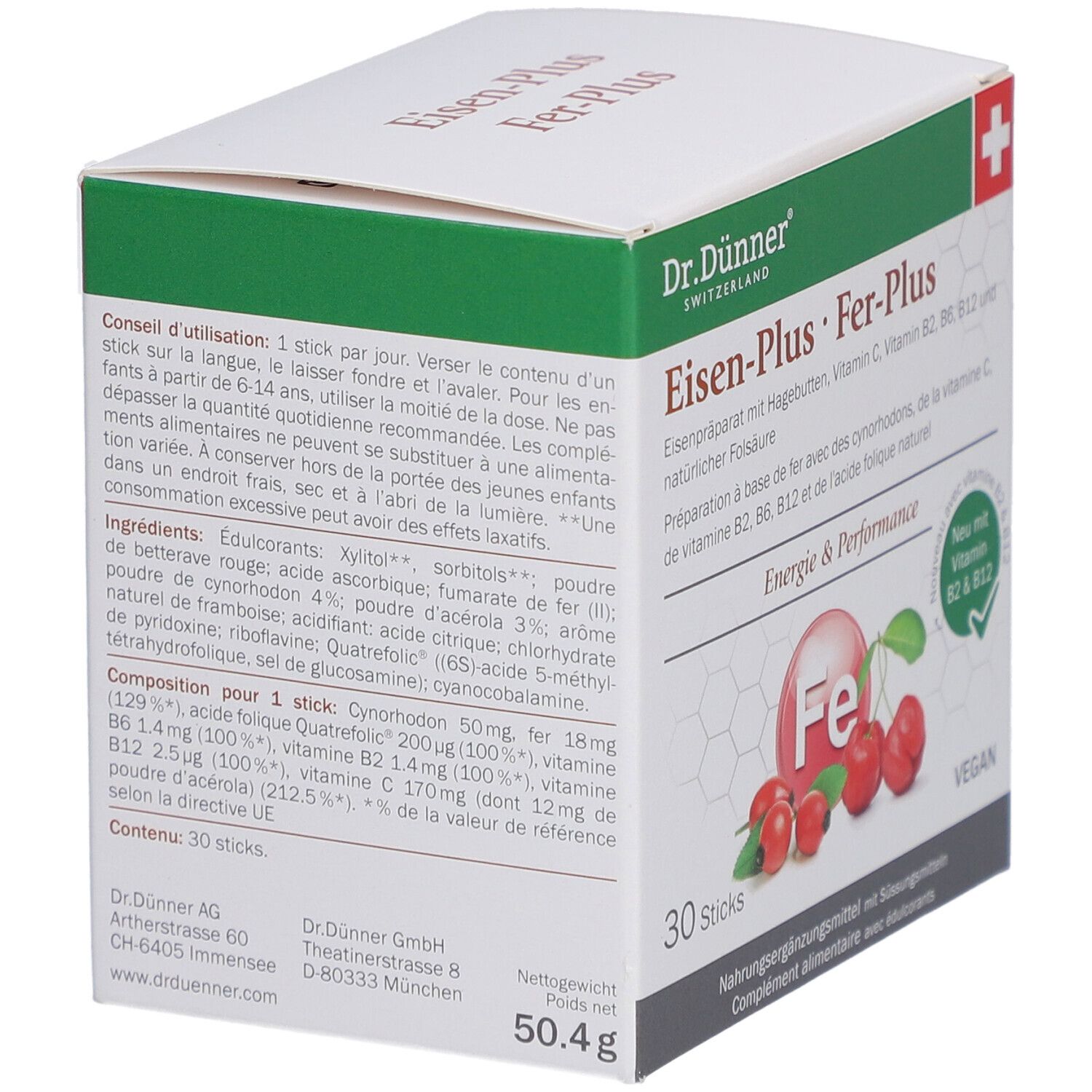 Dr. Dünner Eisen-Plus Sticks