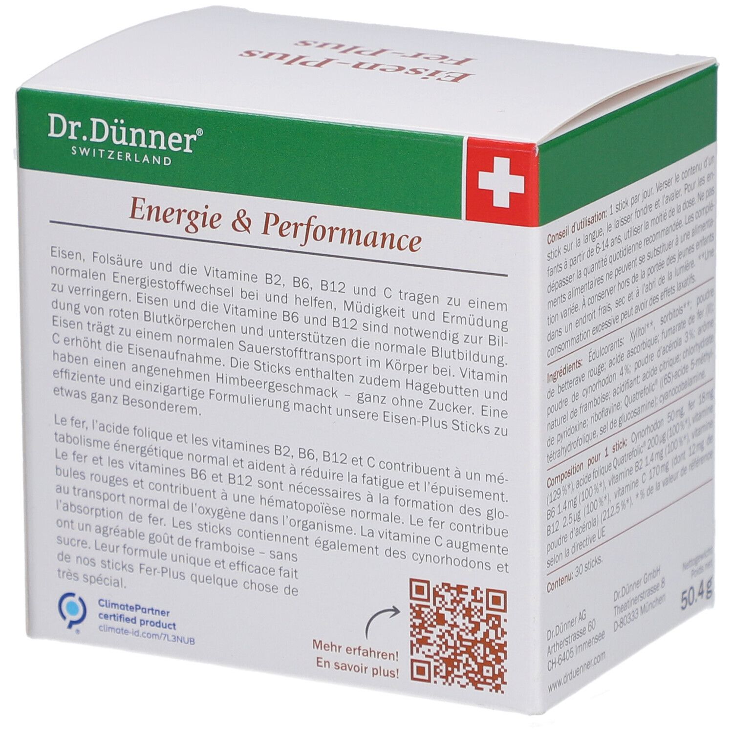 Dr. Dünner Eisen-Plus Sticks
