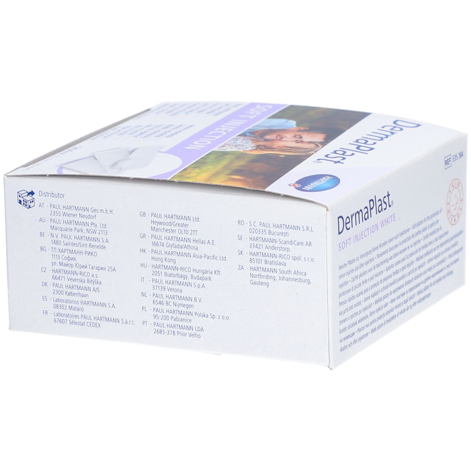 HARTMANN Dermaplast® Soft Injection Pflaster 16 x 40 mm weiß