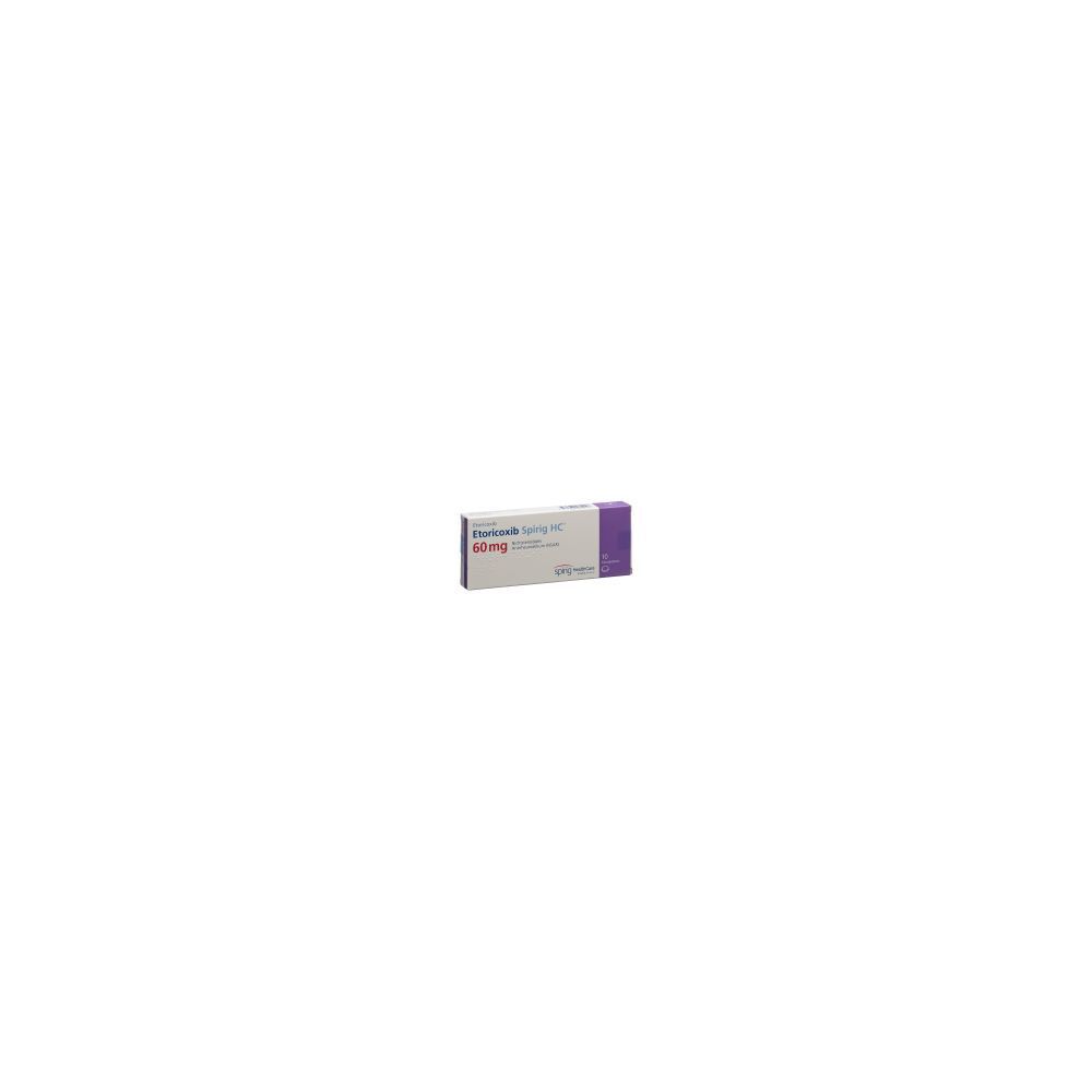 ETORICOXIB Spirig HC Filmtabl 60 mg 10 Stk