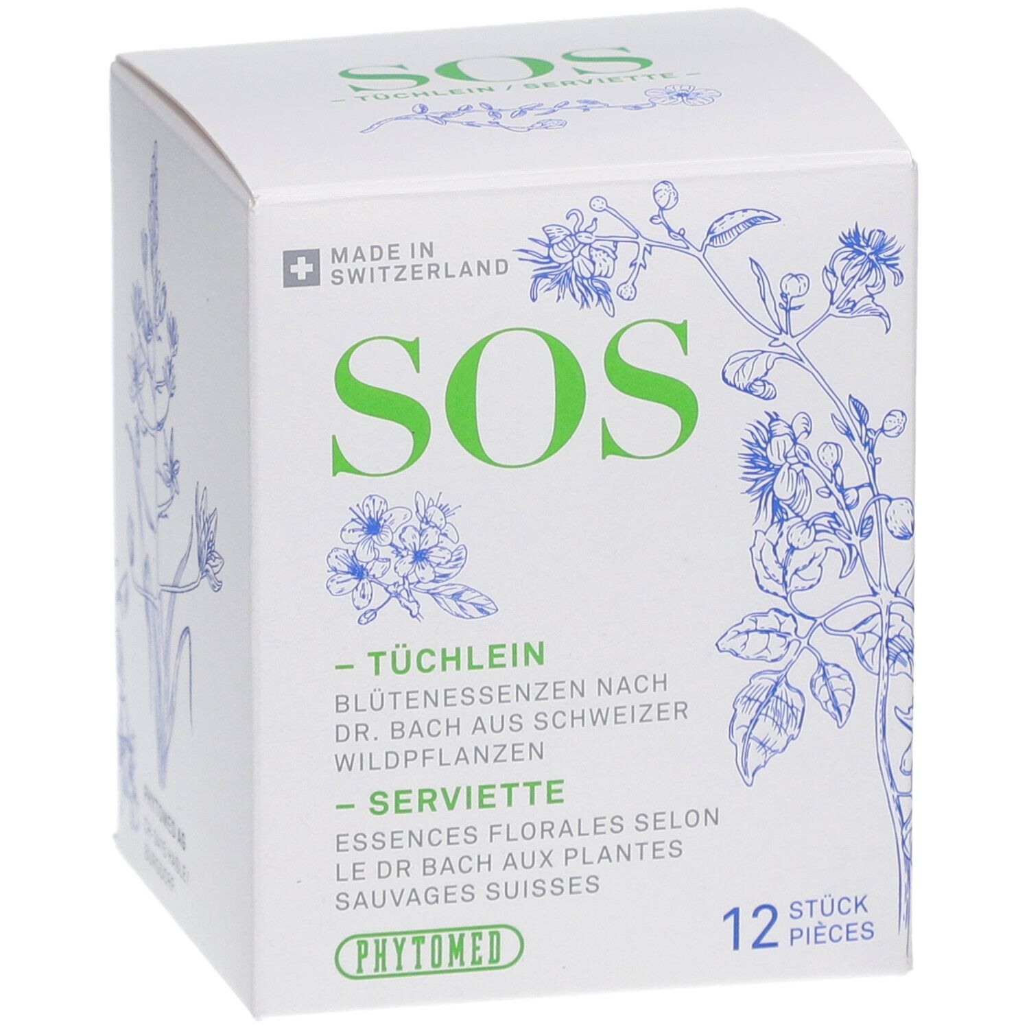SOS Tüchlein Blütenessenzen