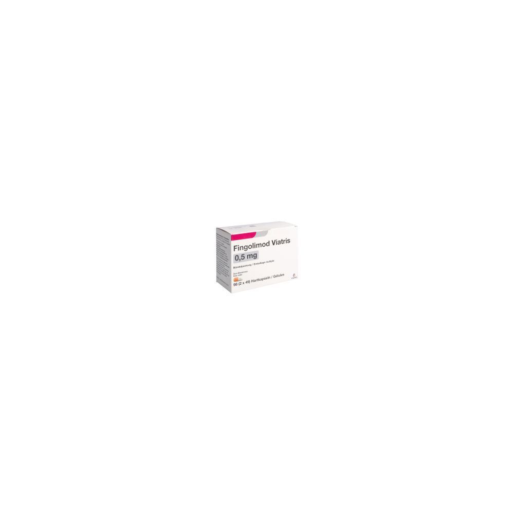 FINGOLIMOD Viatris Kaps 0.5 mg 98 Stk