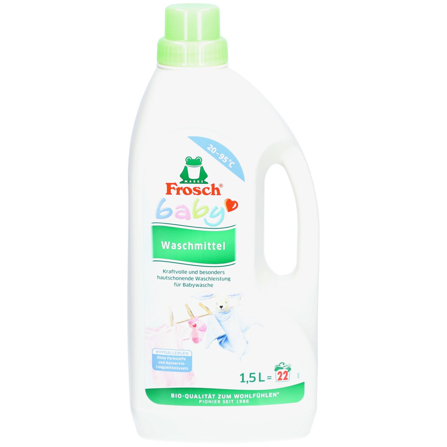 Grenouille Baby lessive camomille 1,5 l