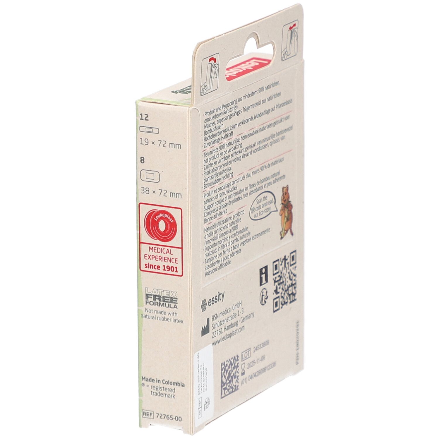 Leukoplast® Eco Hautfreundliches und haltbares Pflaster - 2 Größen