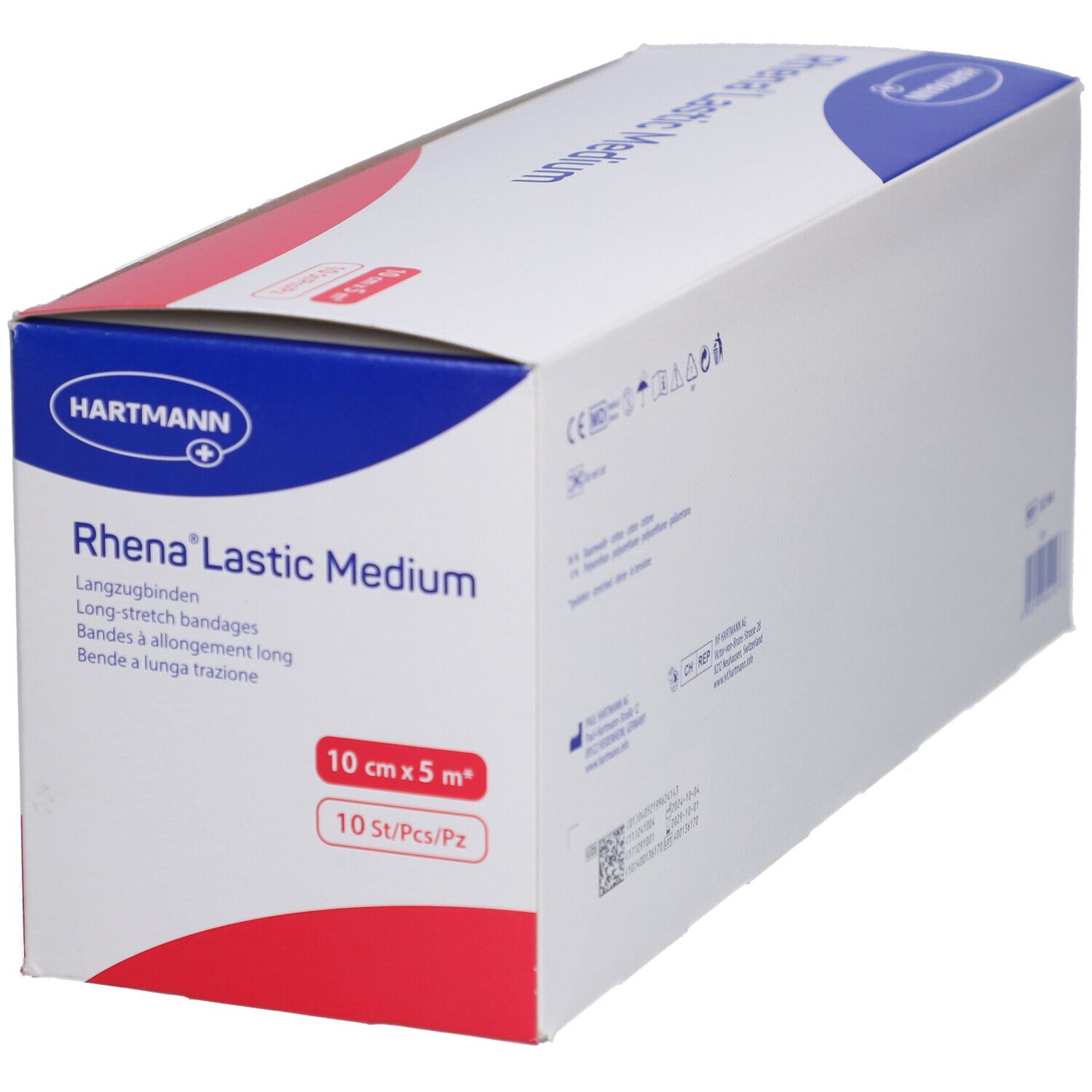 HARTMANN Rhena® Lastic Medium Bandes à allongement long 10 cm x 5 m