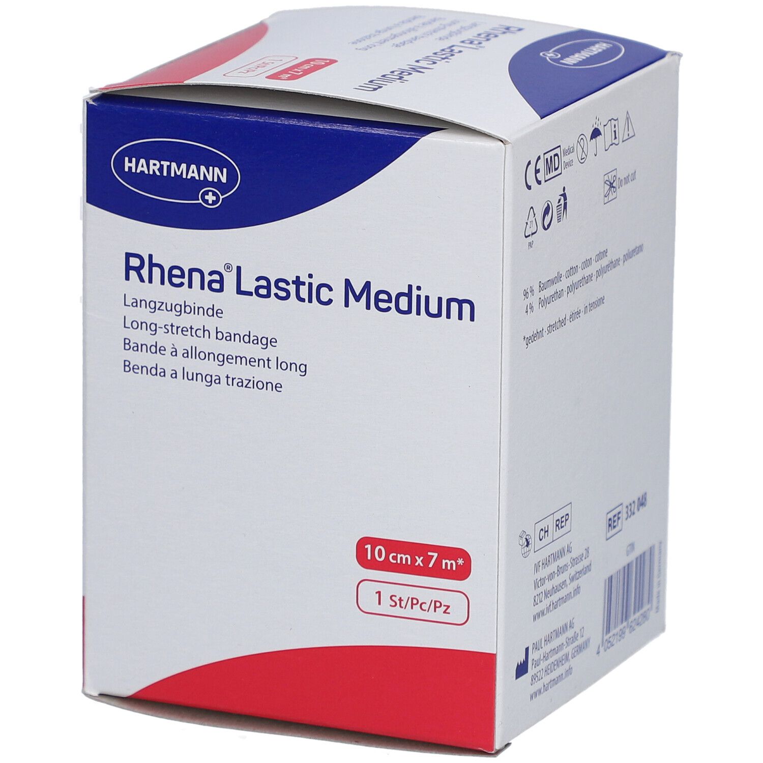 HARTMANN Rhena® Lastic Medium Langzugbinden 10 cm x 7 m