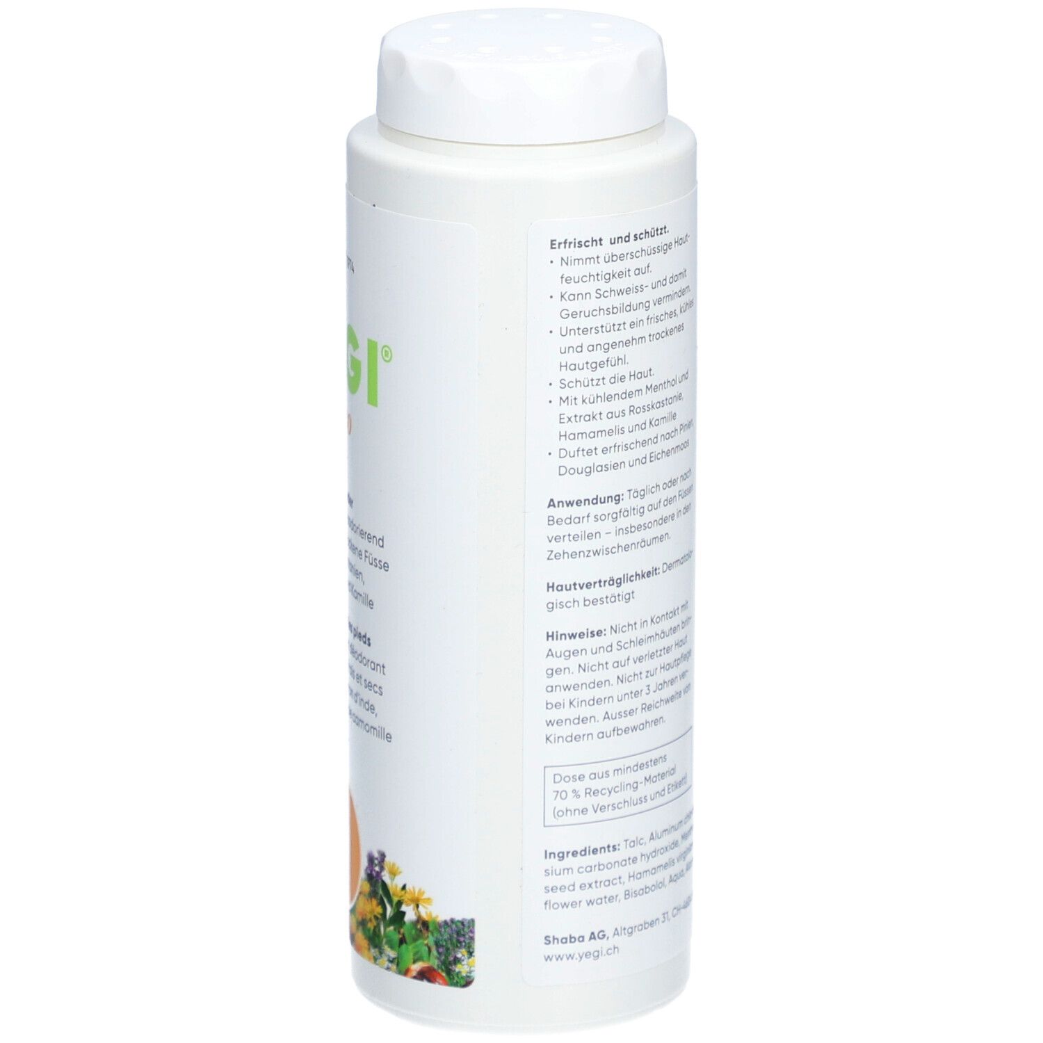 YEGI Poudre pour les pieds