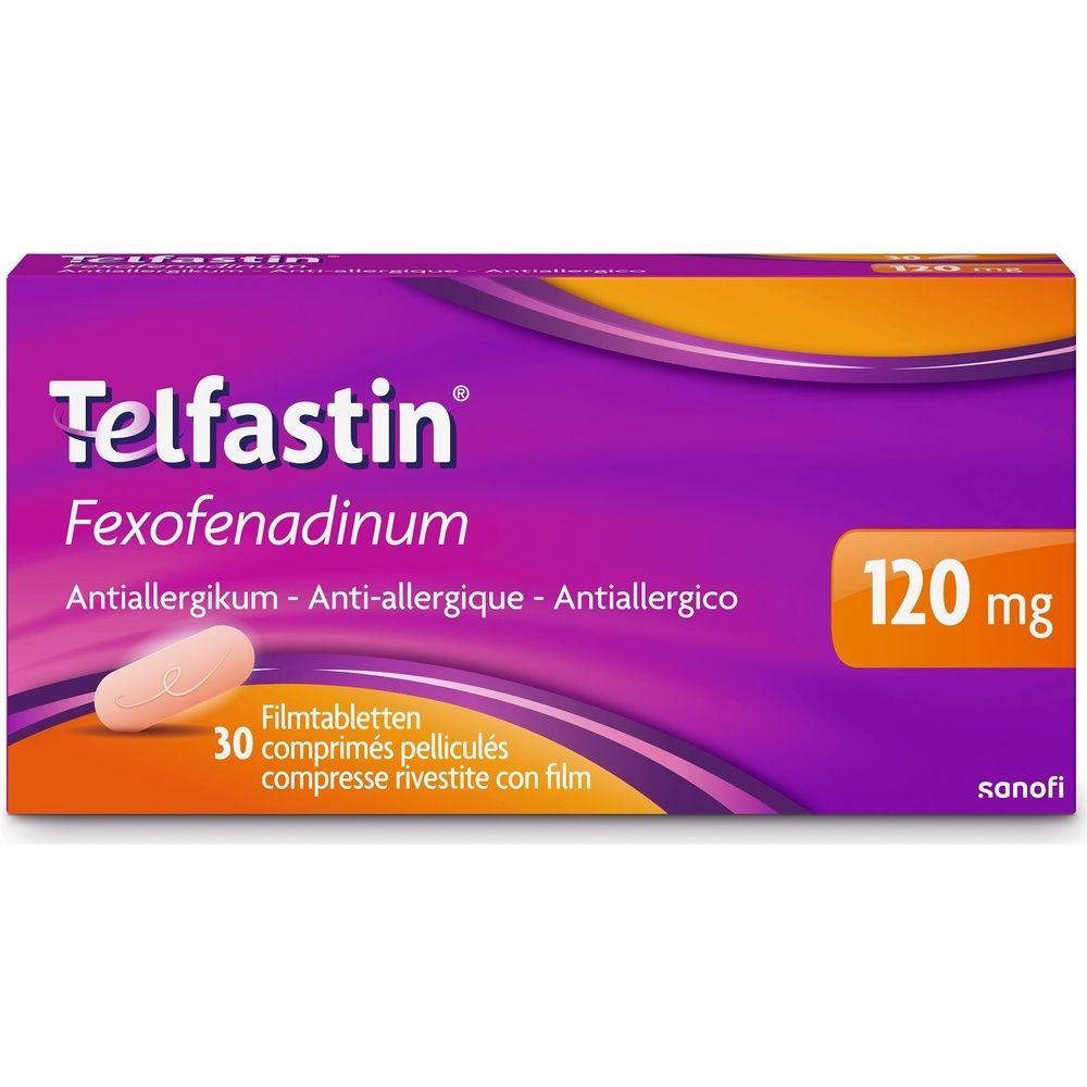 TELFASTIN ALLERGO Filmtabl 120 mg 30 Stk