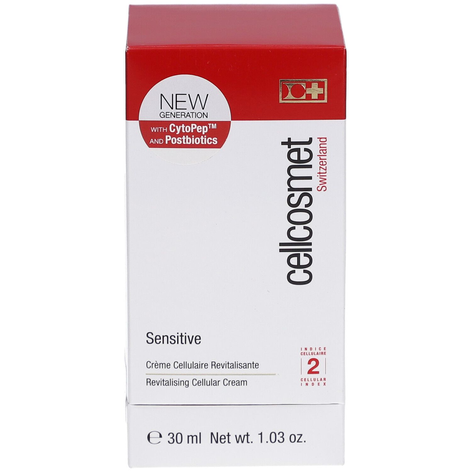 Cellcosmet Sensitive Crème Cellulaire Revitalisante