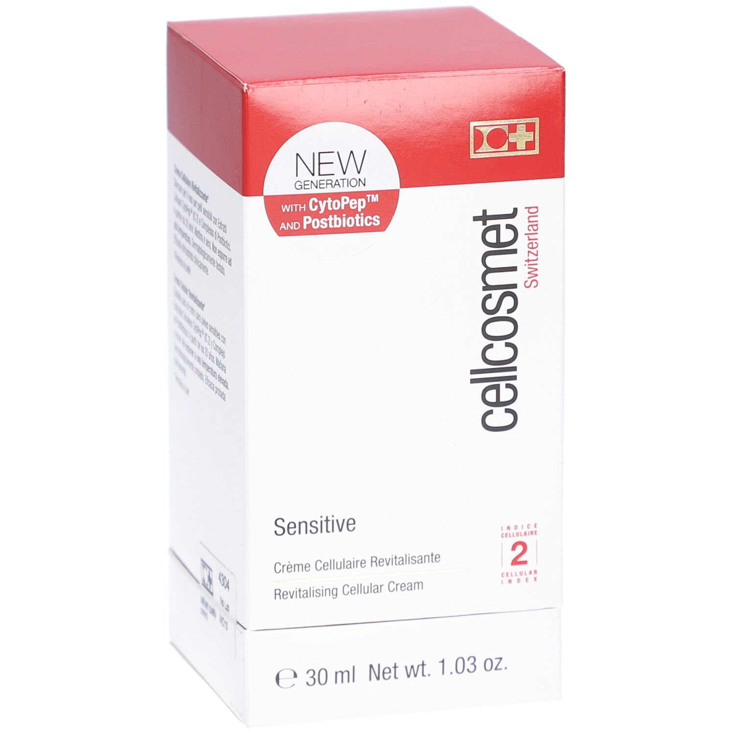 Cellcosmet Sensitive Crème Cellulaire Revitalisante