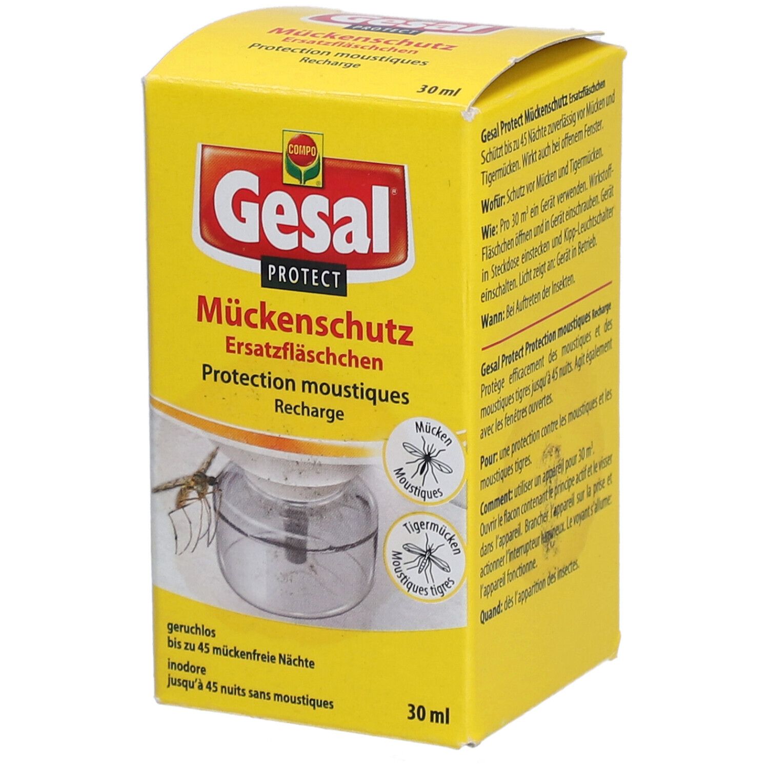 GESAL PROTECT Mückenschutz Ersatzfläschchen 30 ml