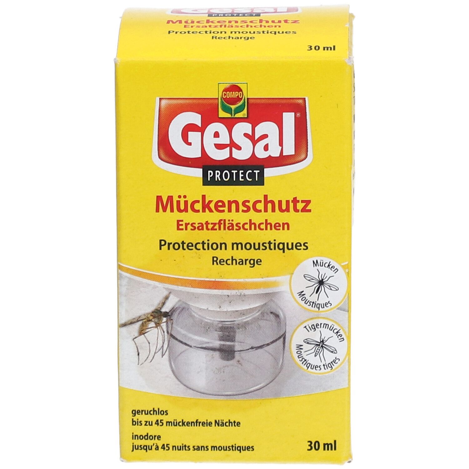 GESAL PROTECT Mückenschutz Ersatzfläschchen 30 ml