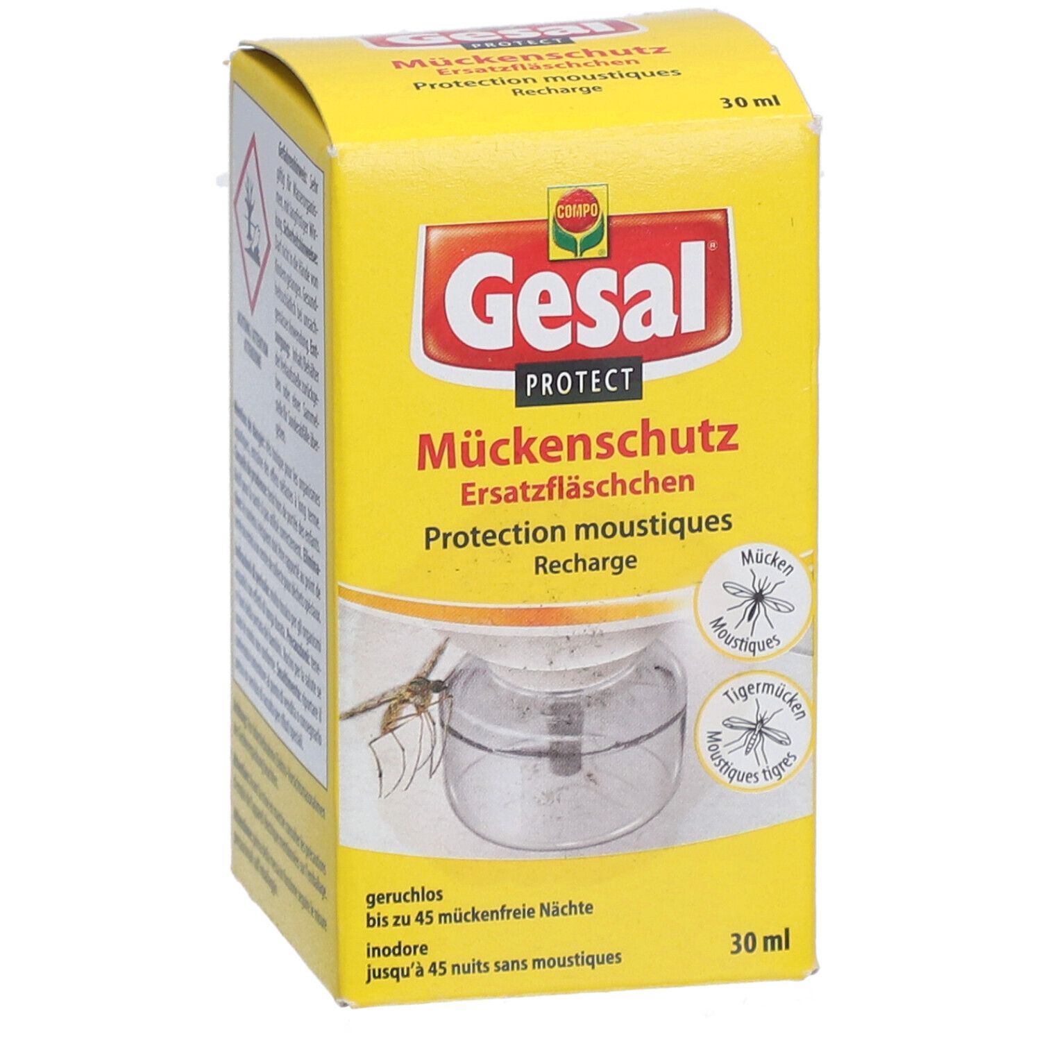 GESAL PROTECT Mückenschutz Ersatzfläschchen 30 ml