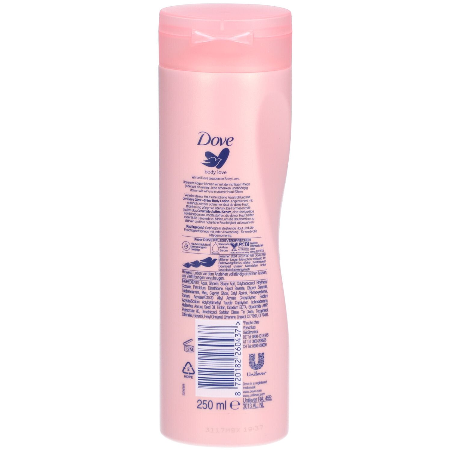 DOVE Glow & Shine Body Lotion