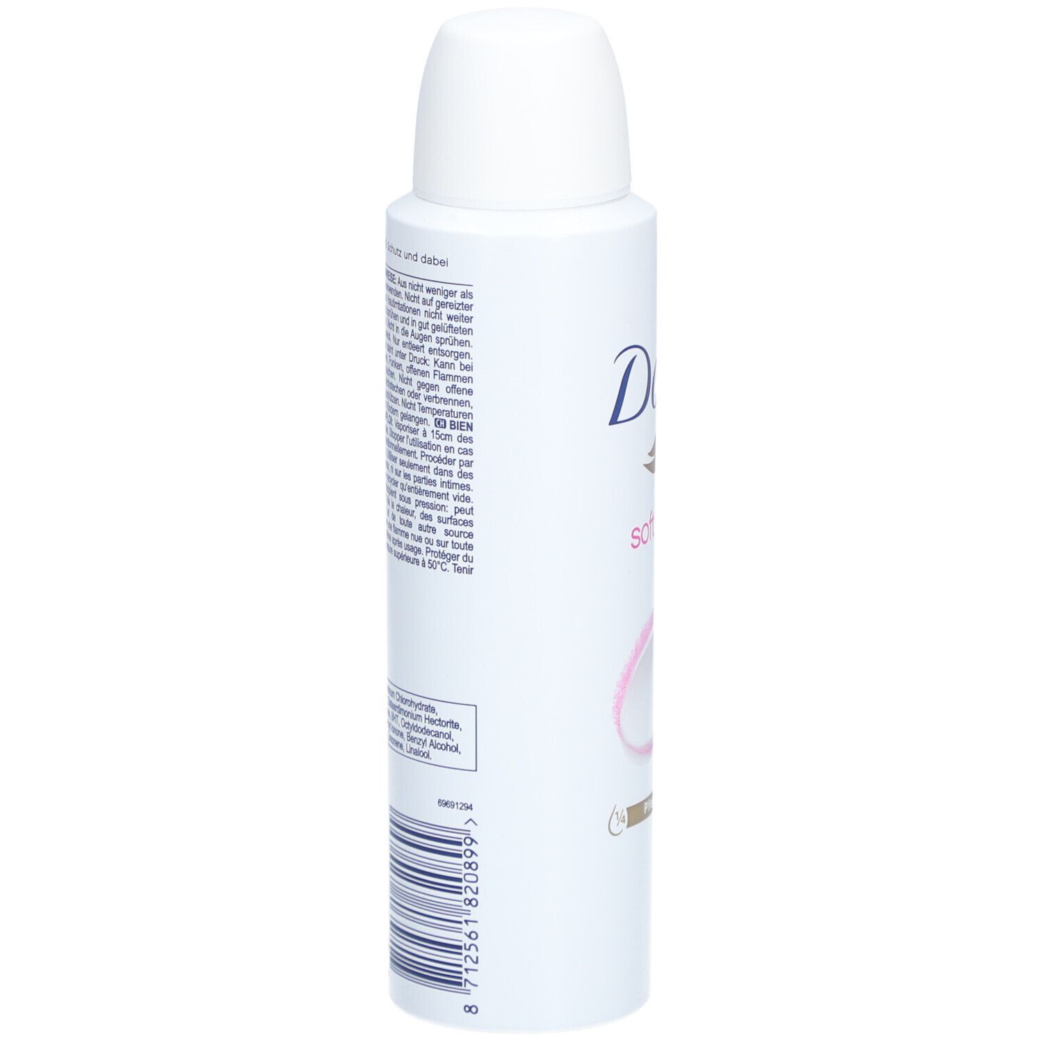 DOVE Déodorant und Spray Anti-Transpirant Soft Feel