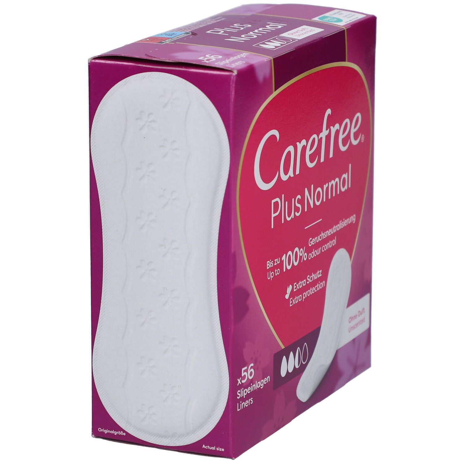 Carefree Plus Normal Leichter Duft