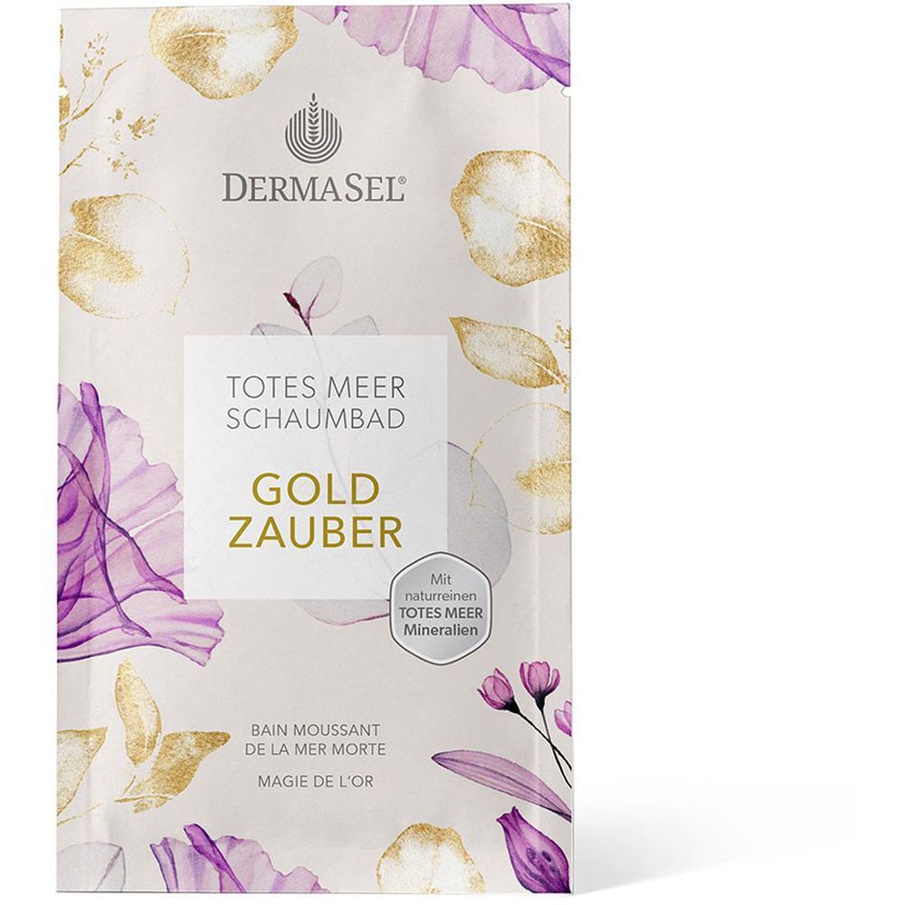 DERMASEL® Totes-Meer-Schaumbad Goldzauber
