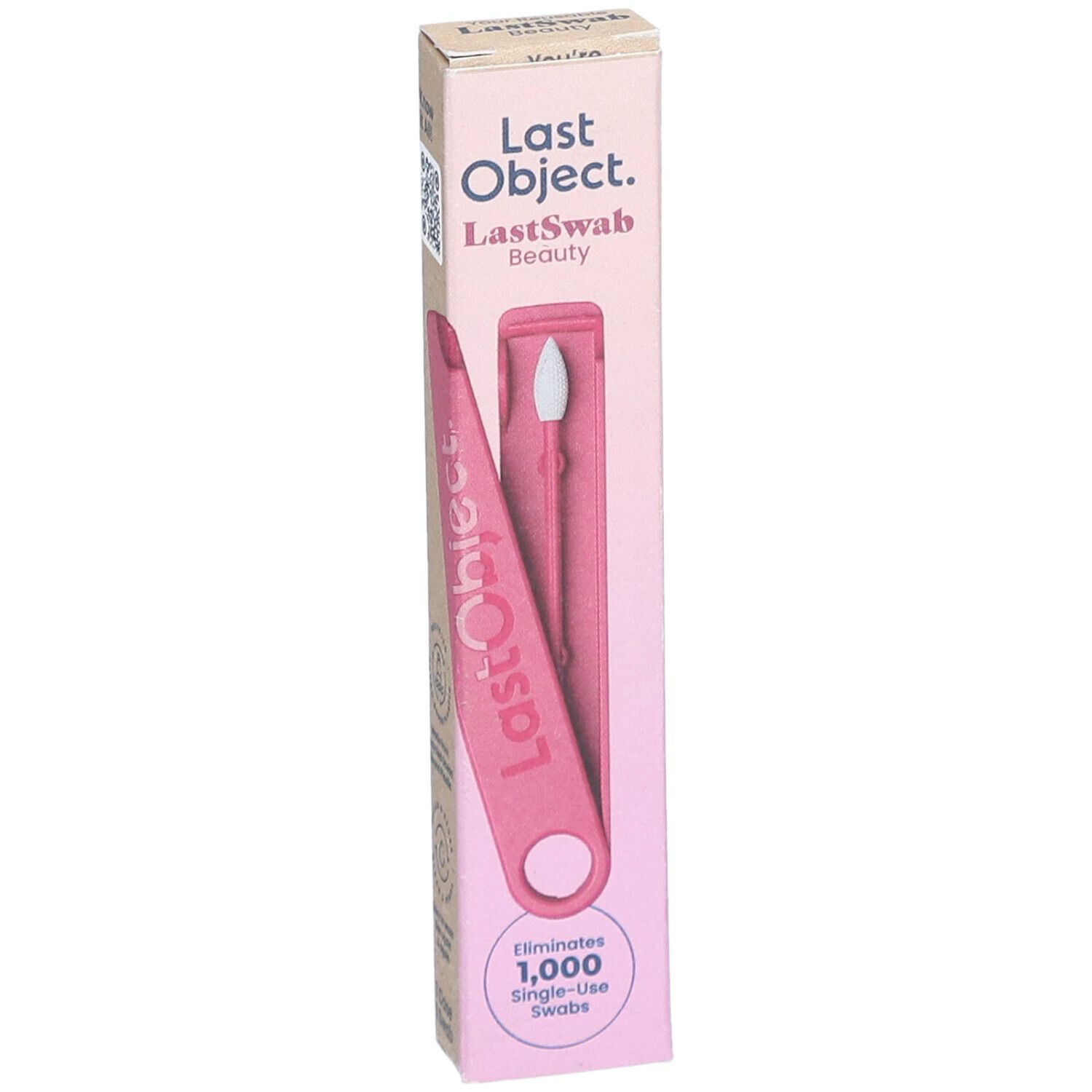 LASTSWAB Beauty wiederverw Wattestäbchen rot (neu)