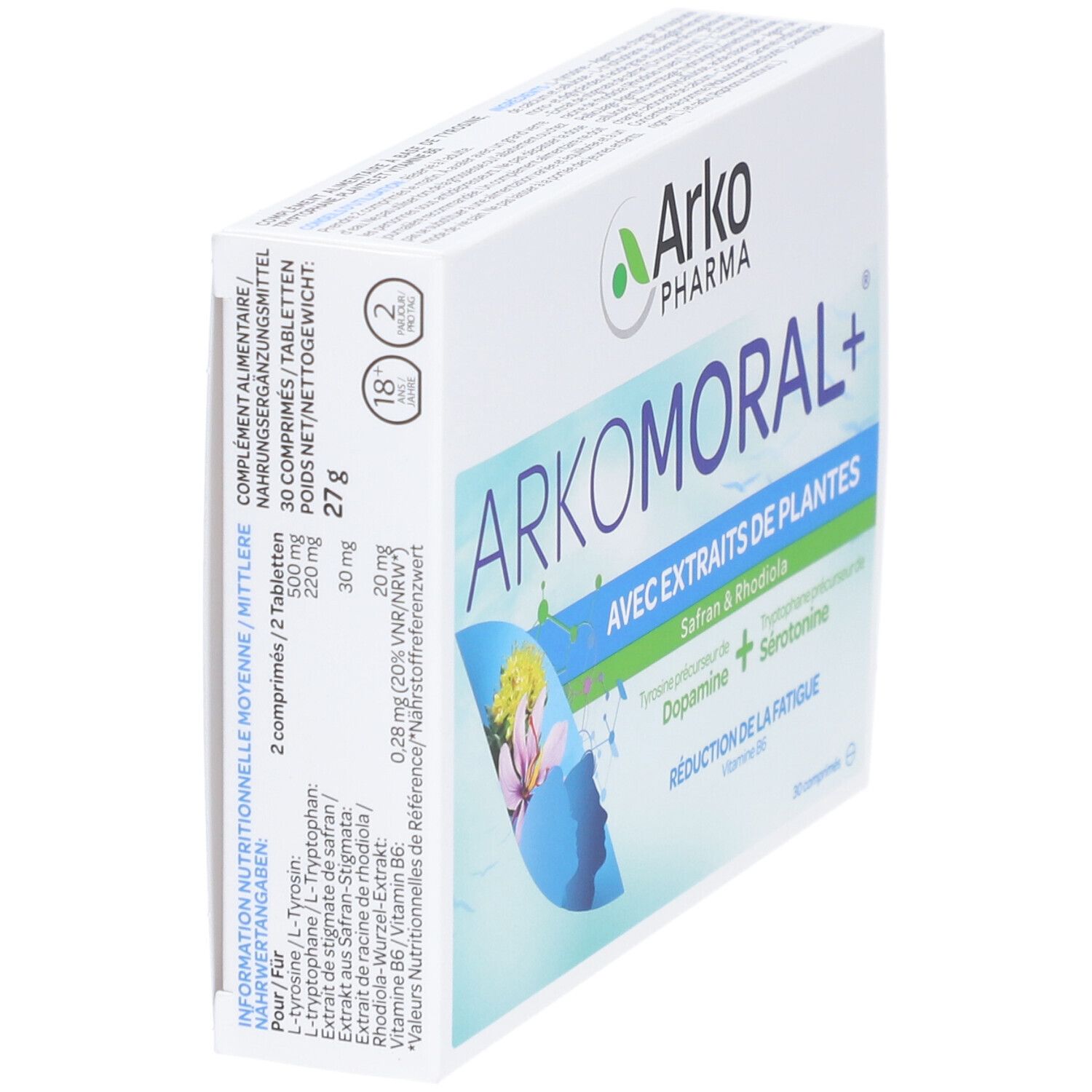 ARKOMORAL + Tabl Ds 30 Stk