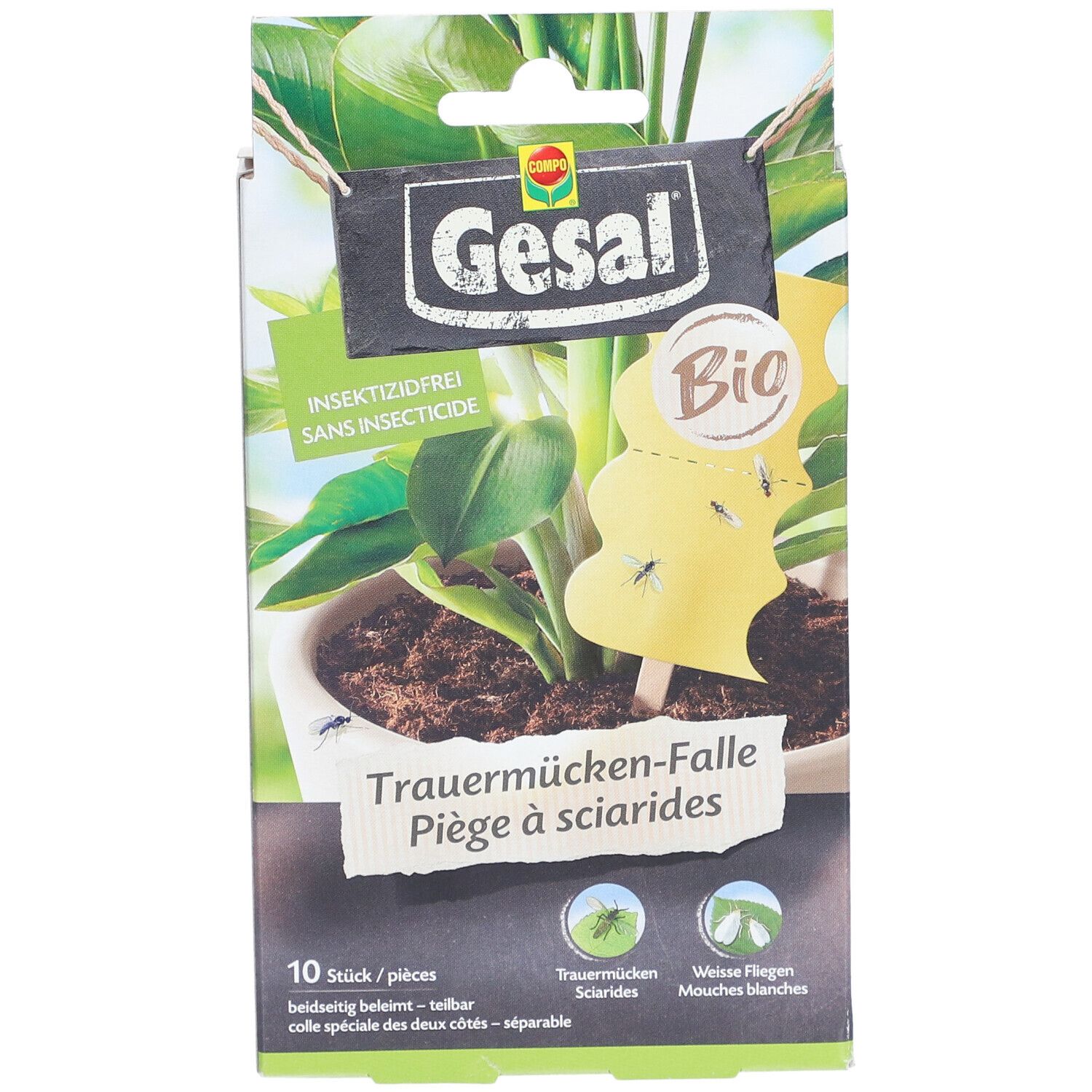 GESAL Trauermücken-Falle Bio 10 Stk