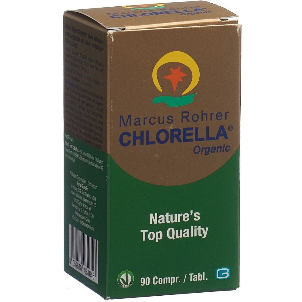 Marcus Rohrer Chlorella 500 mg bio