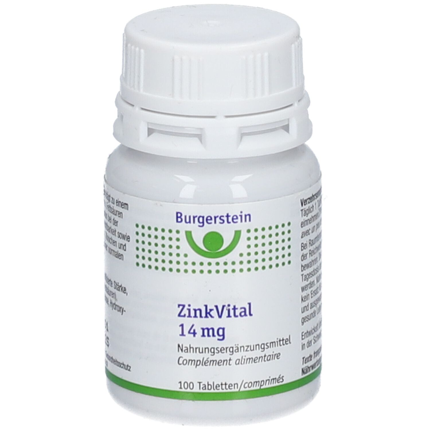 Burgerstein® ZinkVital 14 mg