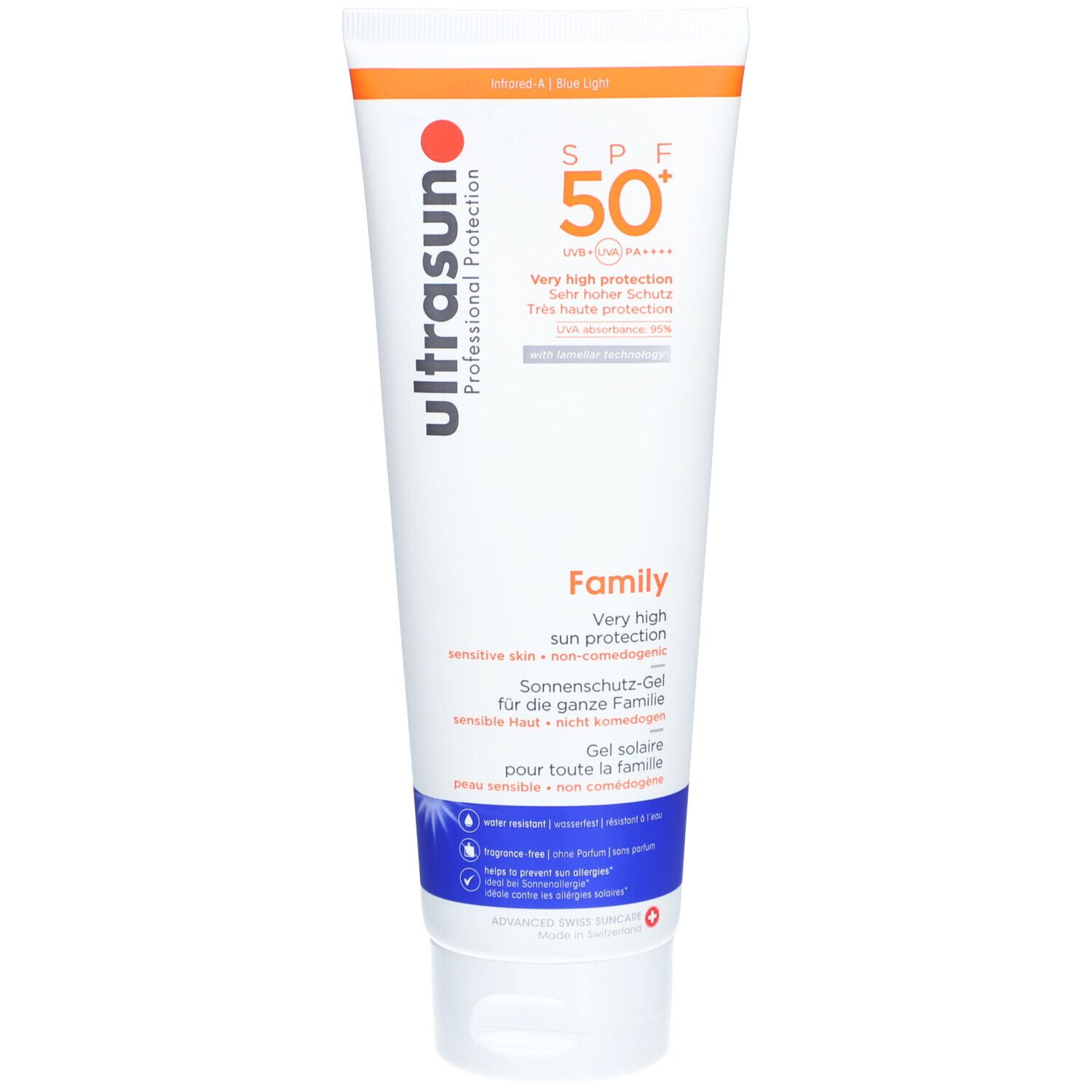 ULTRASUN Sonnenschutzgel für die ganze Familie SPF50