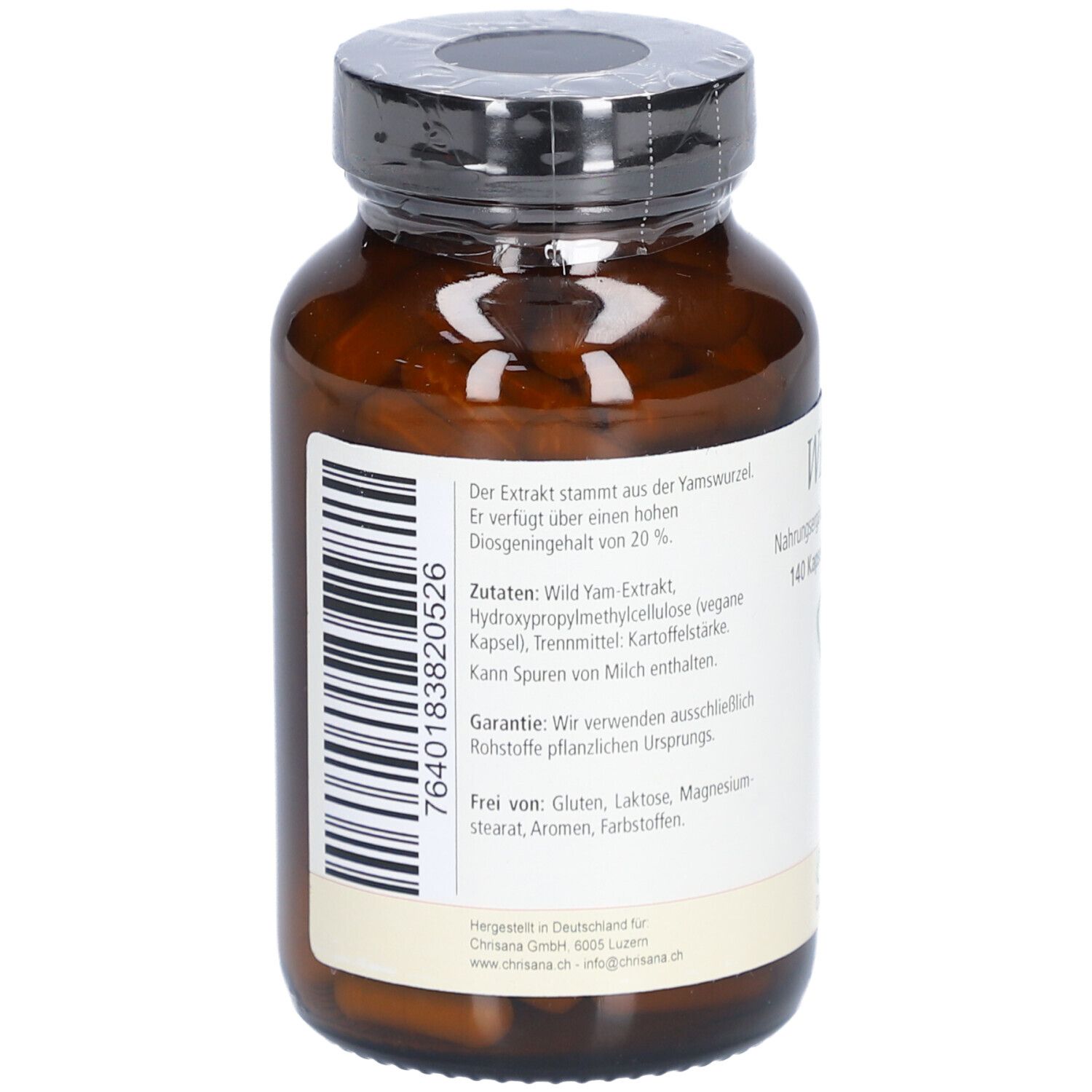 Chrisana Wild Yam Extrakt Kapseln
