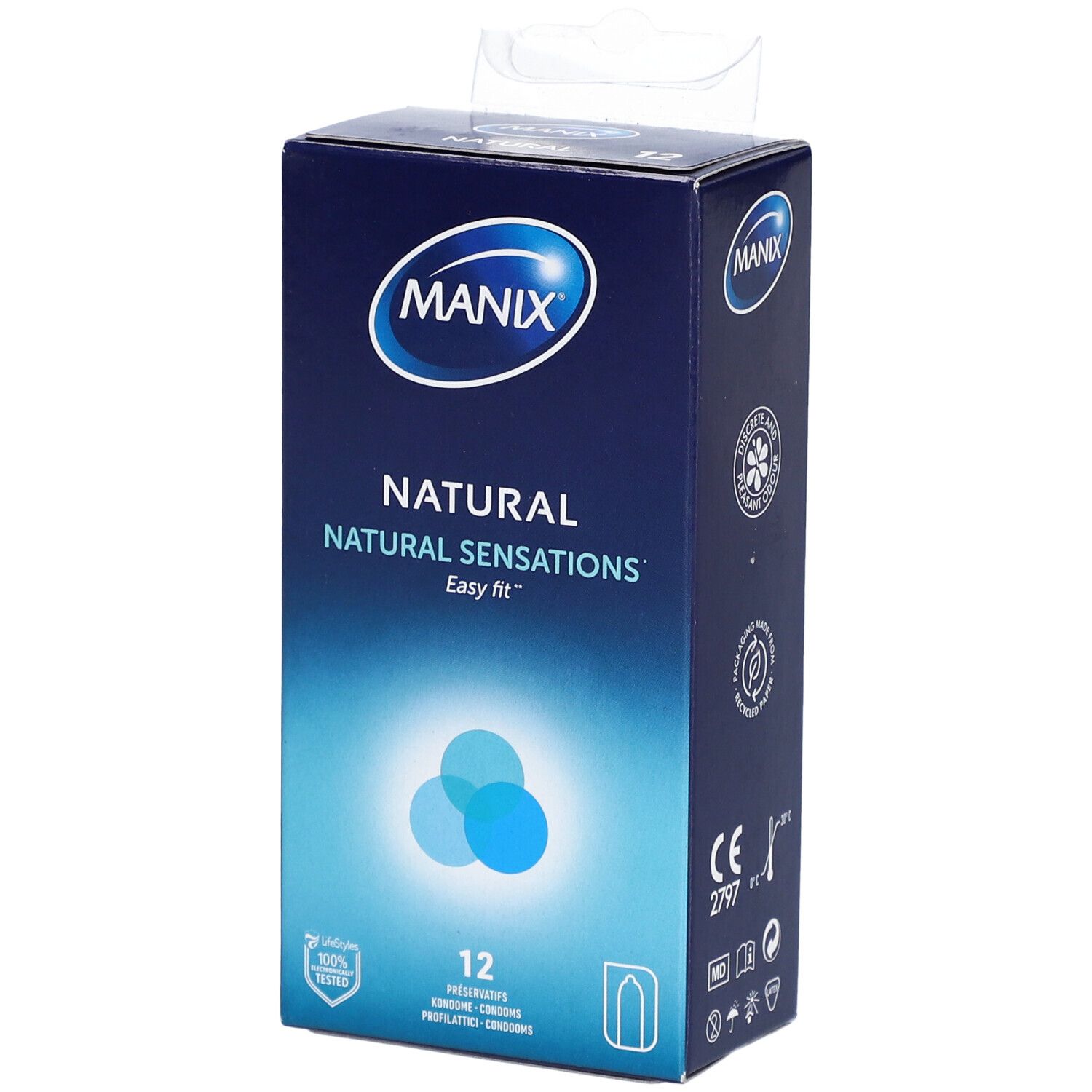 MANIX Natural Präservative 12 Stk
