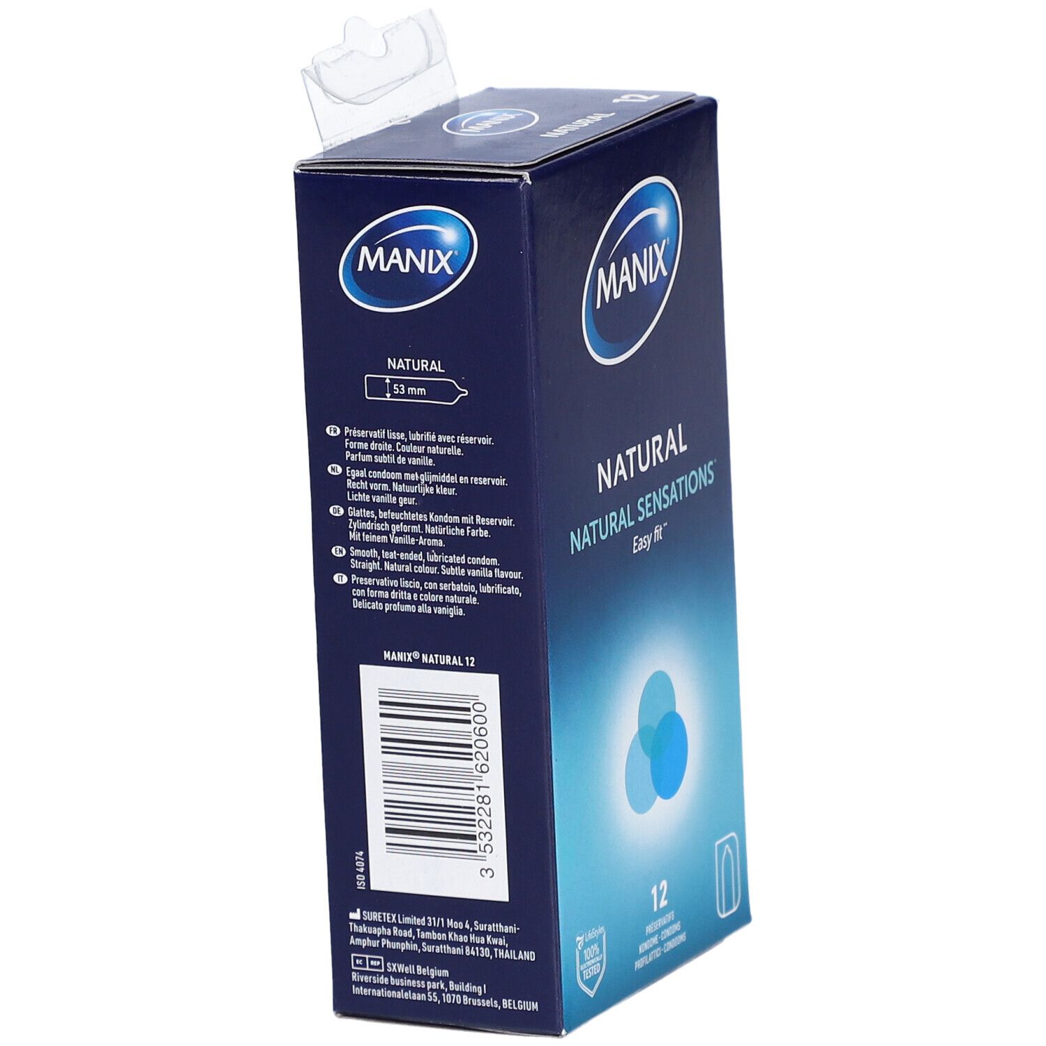 MANIX Natural Präservative 12 Stk