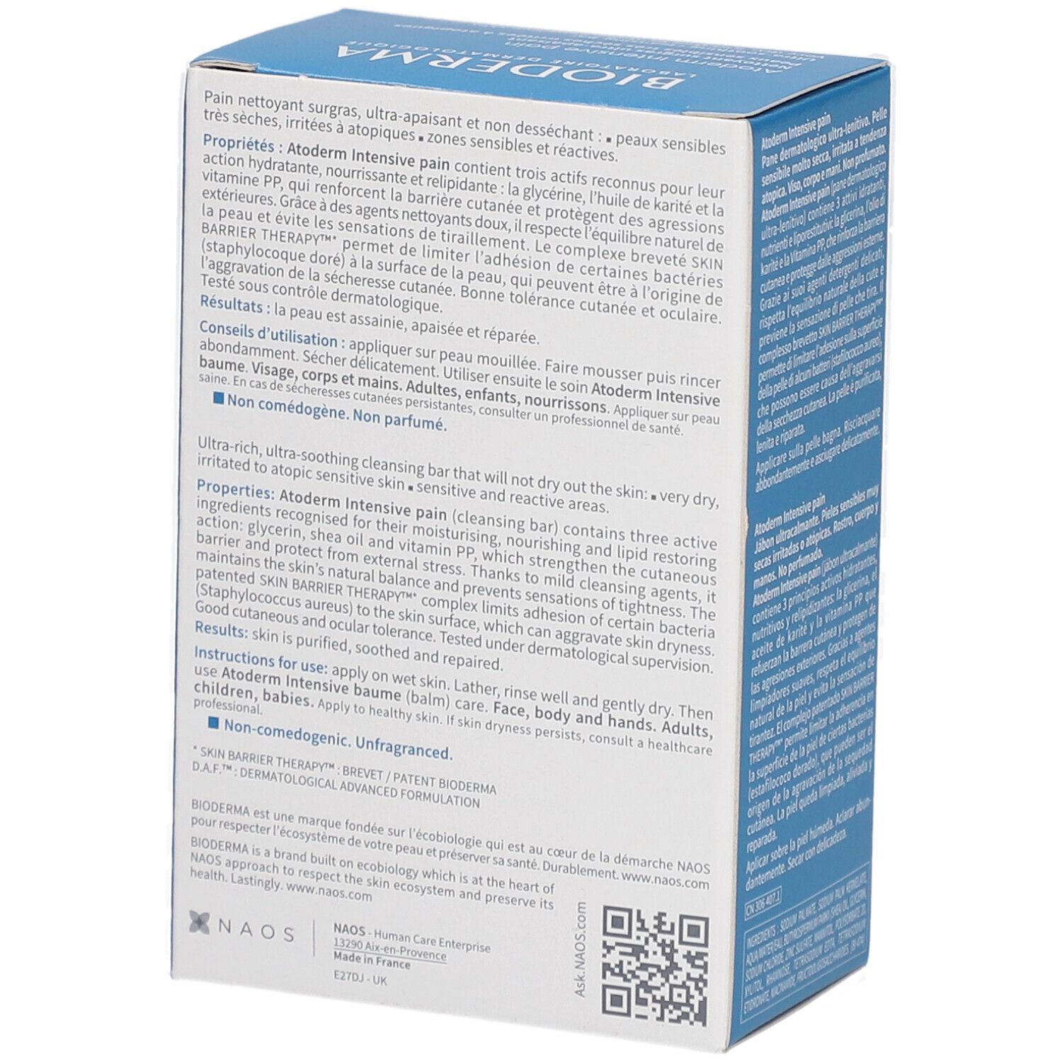 BIODERMA Atoderm Intensiver Schmerz