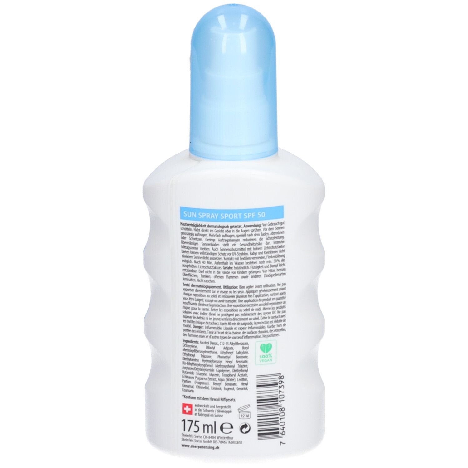 SHERPA® Tensing Spray protection solaire sport SPF 50