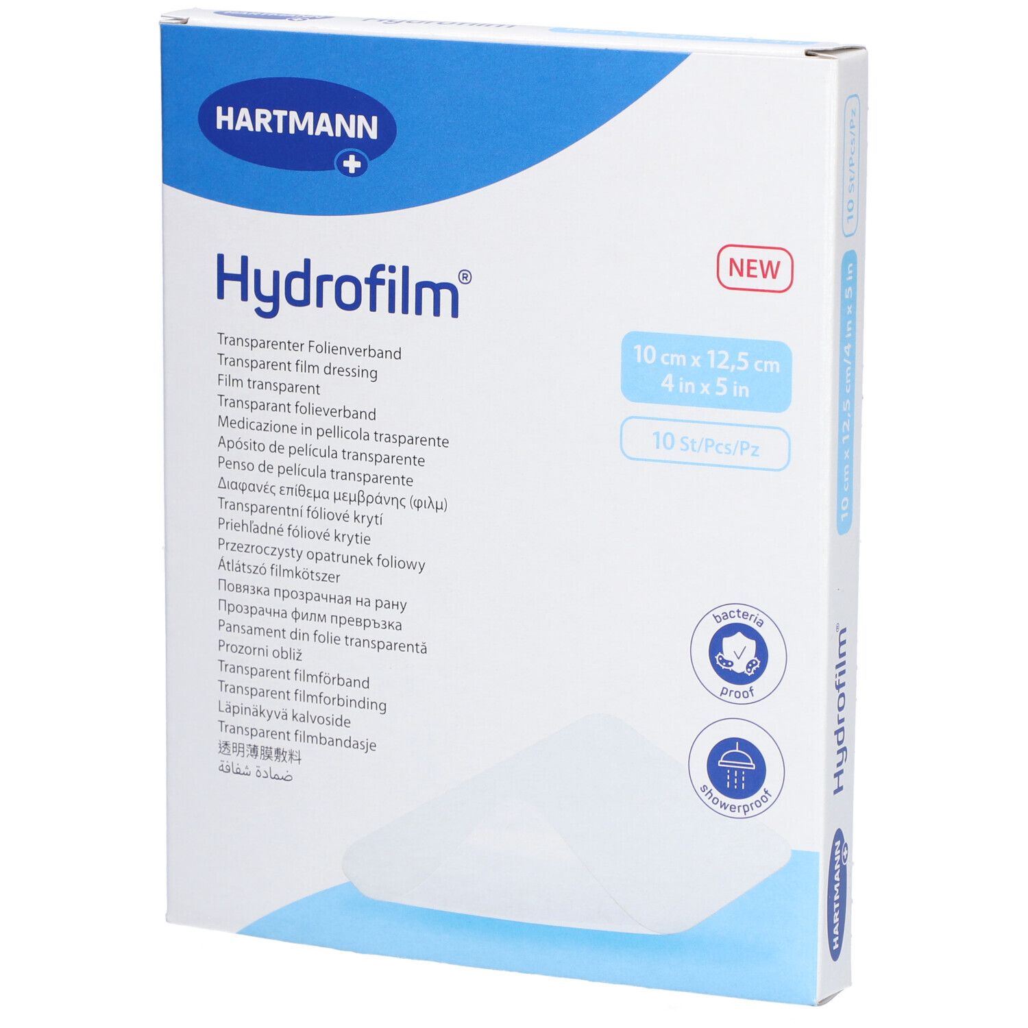 HARTMANN Hydrofilm® Pansement adhésif stérile 10 x 12,5 cm