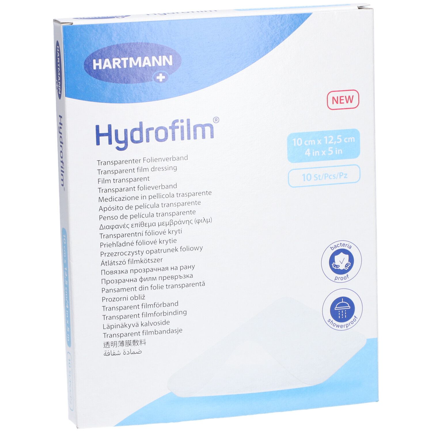 HARTMANN Hydrofilm® Pansement adhésif stérile 10 x 12,5 cm