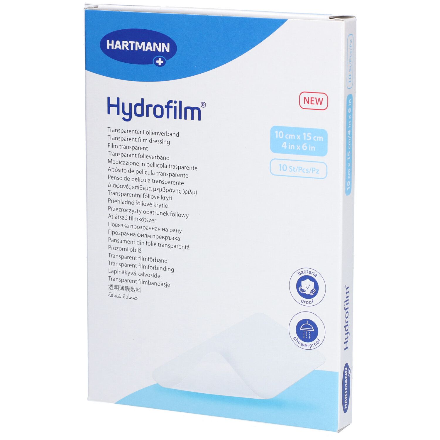 HARTMANN Hydrofilm® steriles Klebepflaster 10 x 15 cm