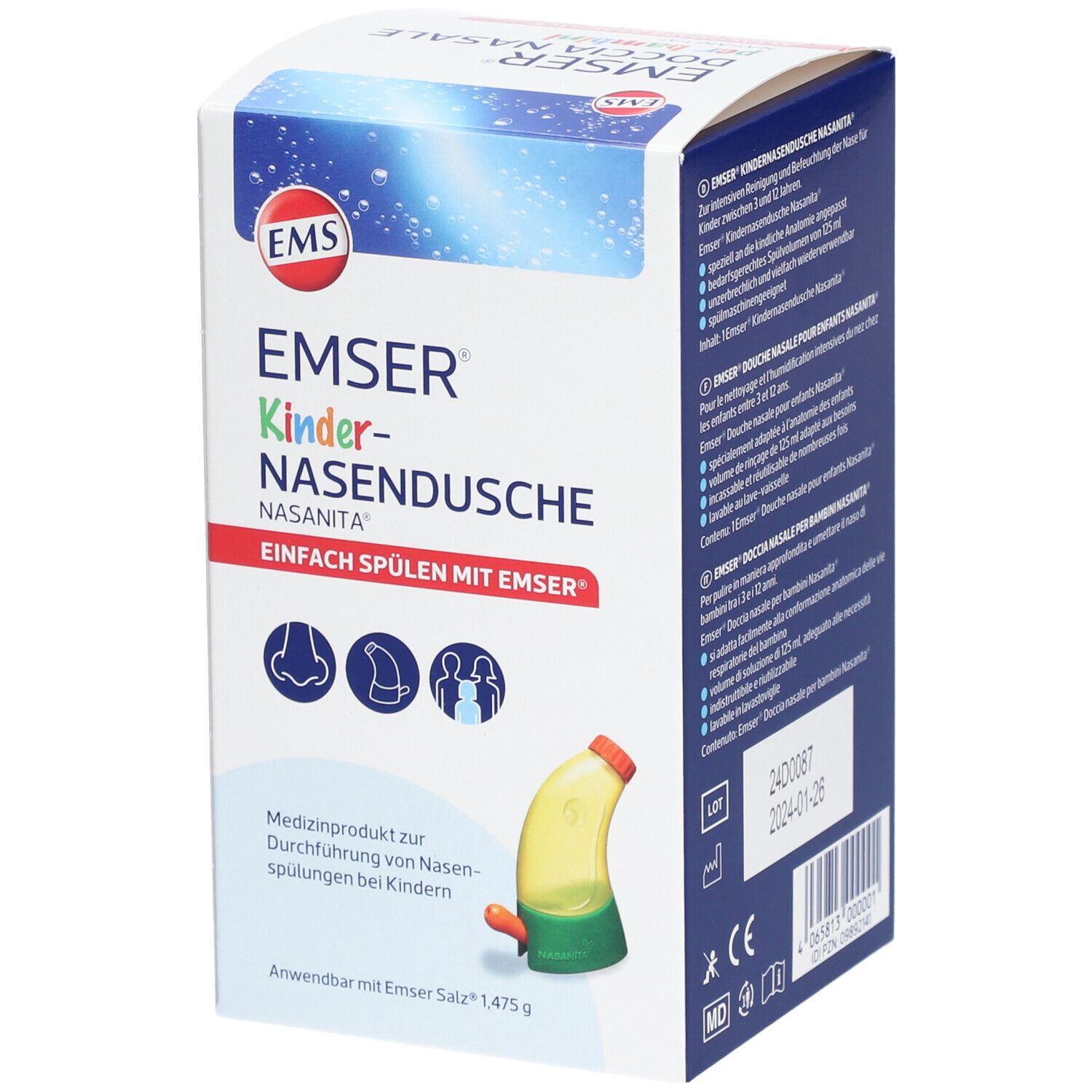 Emser® Kinder-Nasendusche Nasanita®