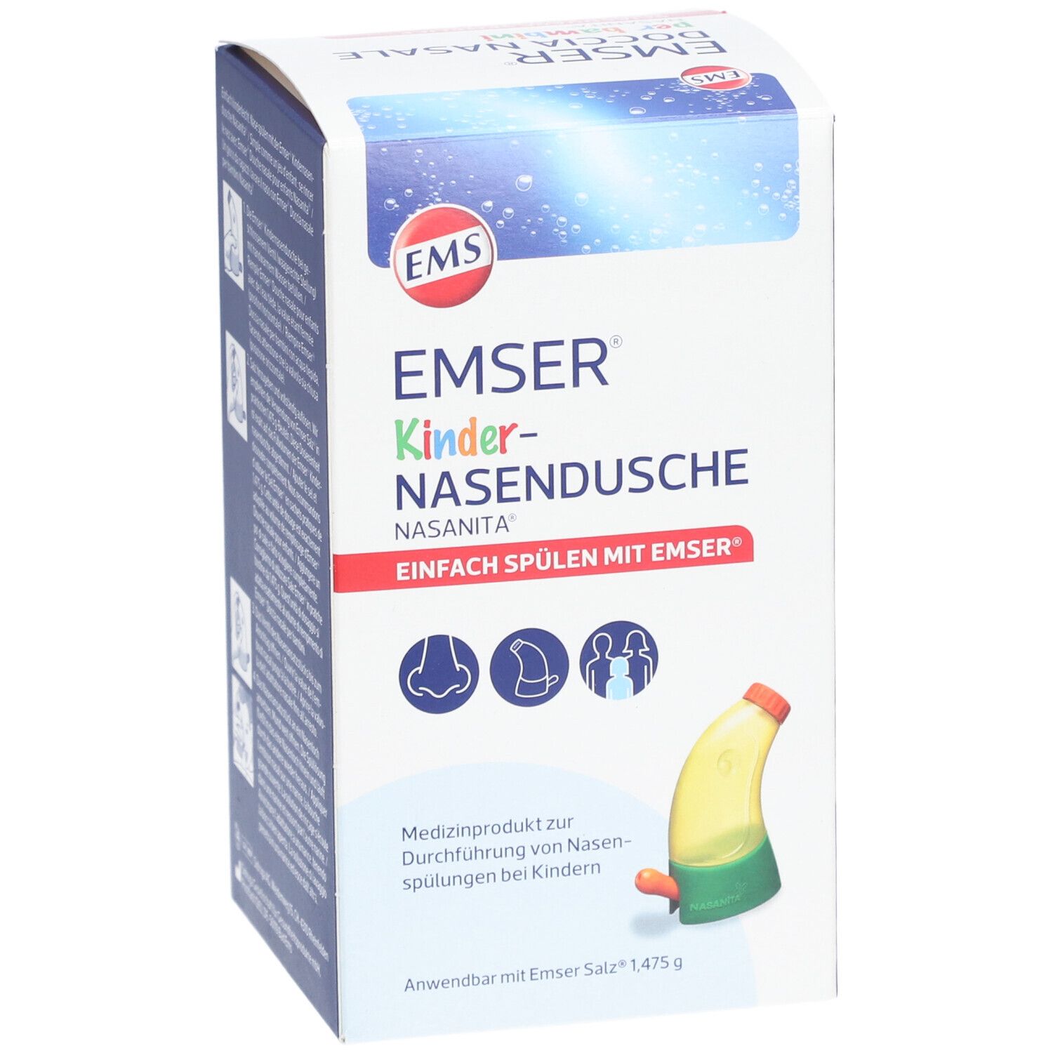 EMSER® Douche nasale pour enfants Nasanita