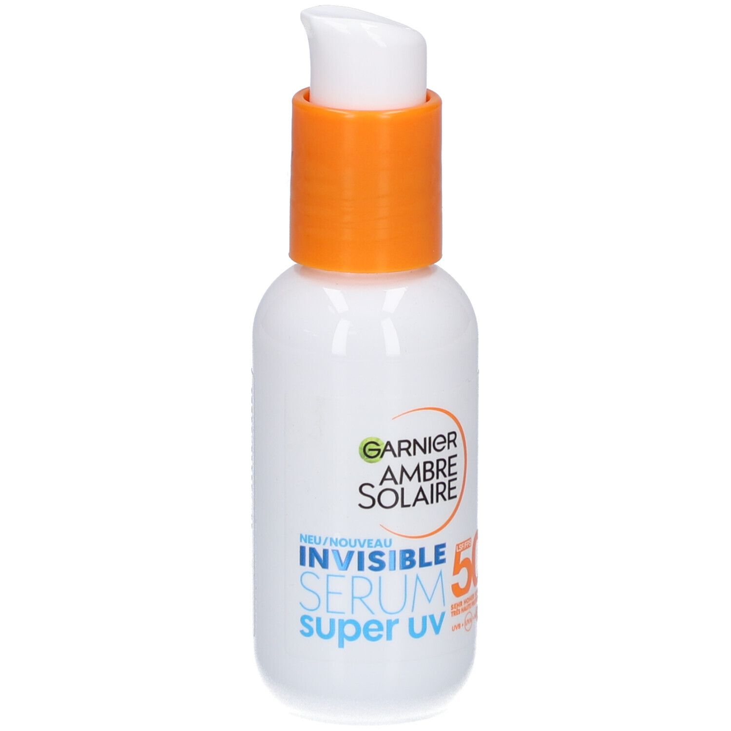 Garnier Sérum avec facteur de protection solaire 50+, protection UVA et UVB, Pour tous les types de peau